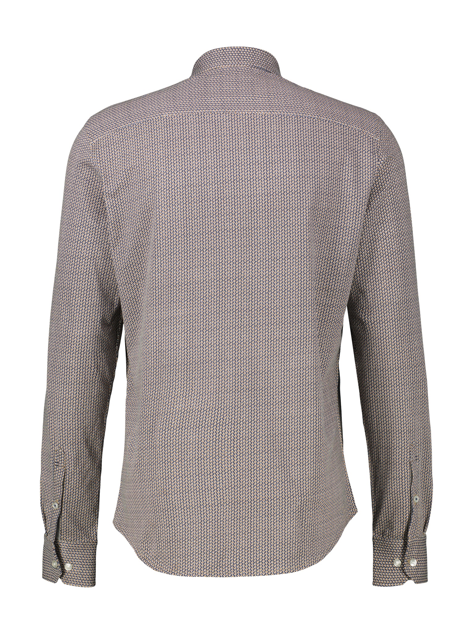 LERROS Langarmhemd mit Logo Stickerei