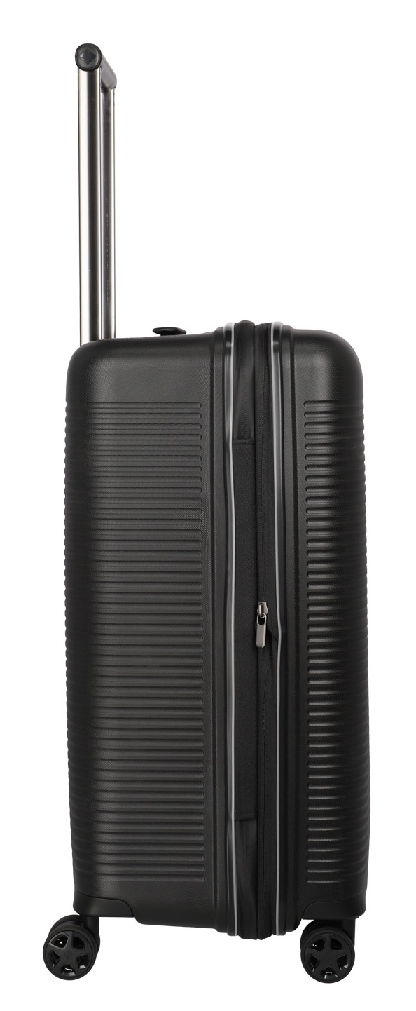 travelite Hartschalen-Trolley »ROOMER Trunk Reisekoffer Hartschale« 66 l 4 Rollen TSA-Schloss – robustes Reisegepäck im Trunk-Design