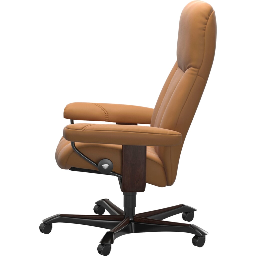 Stressless® Relaxsessel »Consul«, mit Home Office Base, Größe M, Gestell Braun