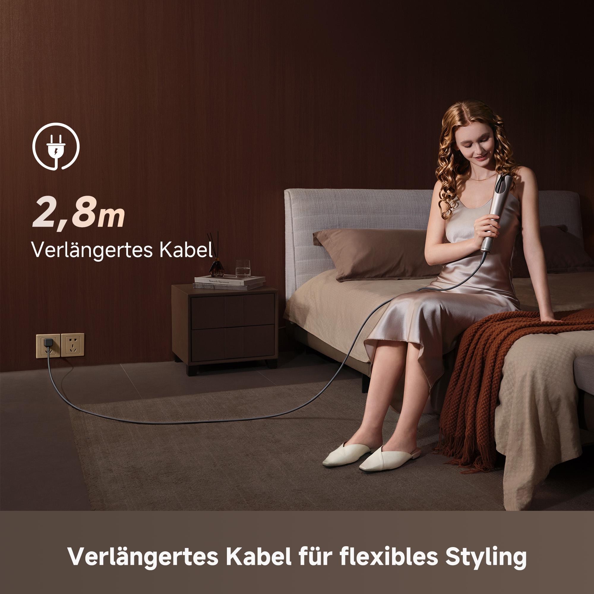 Dreame Lockenstyler »Air-Auto« Automatische Locken mit Ionenpflege und Kaltluft-Fixierung