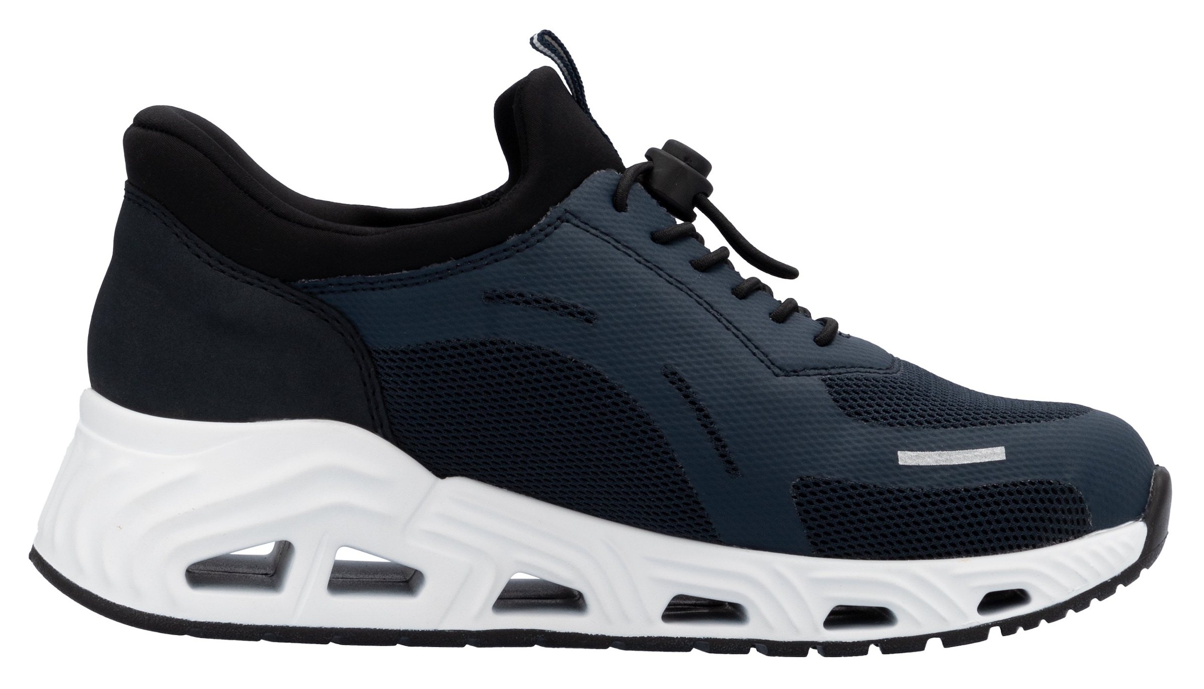 RIEKER Sport Slip-On Sneaker »Ready2GO«, Freizeitsneaker, Halbschuh, Schlupfschuh mit Schnellverschluss