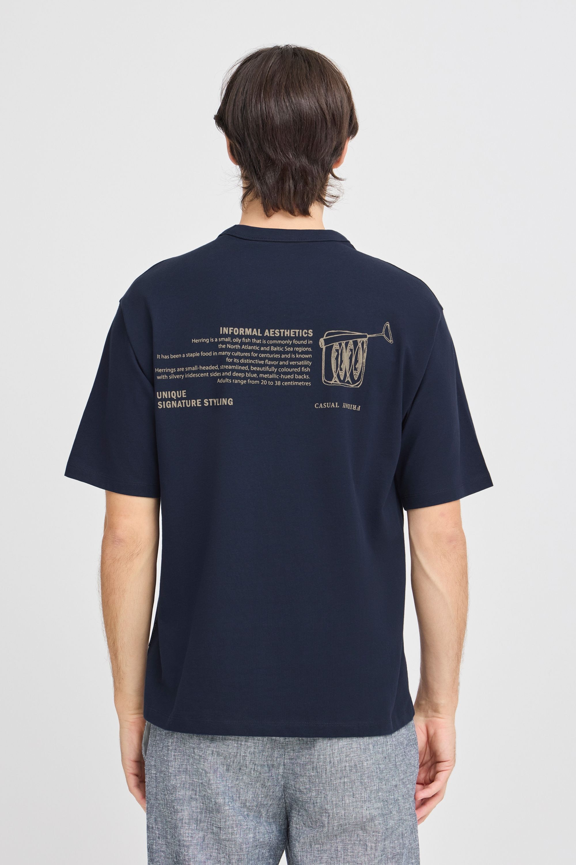 Casual Friday Rundhalsshirt »Rundhalsshirt CFARCHER print«