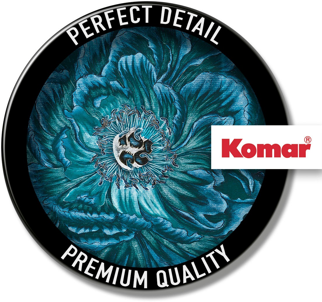 Komar Vliestapete »Digitaldruck Vlies - Royal Peony - Größe 350 x 250 cm«, bedruckt, Wohnzimmer, Schlafzimmer