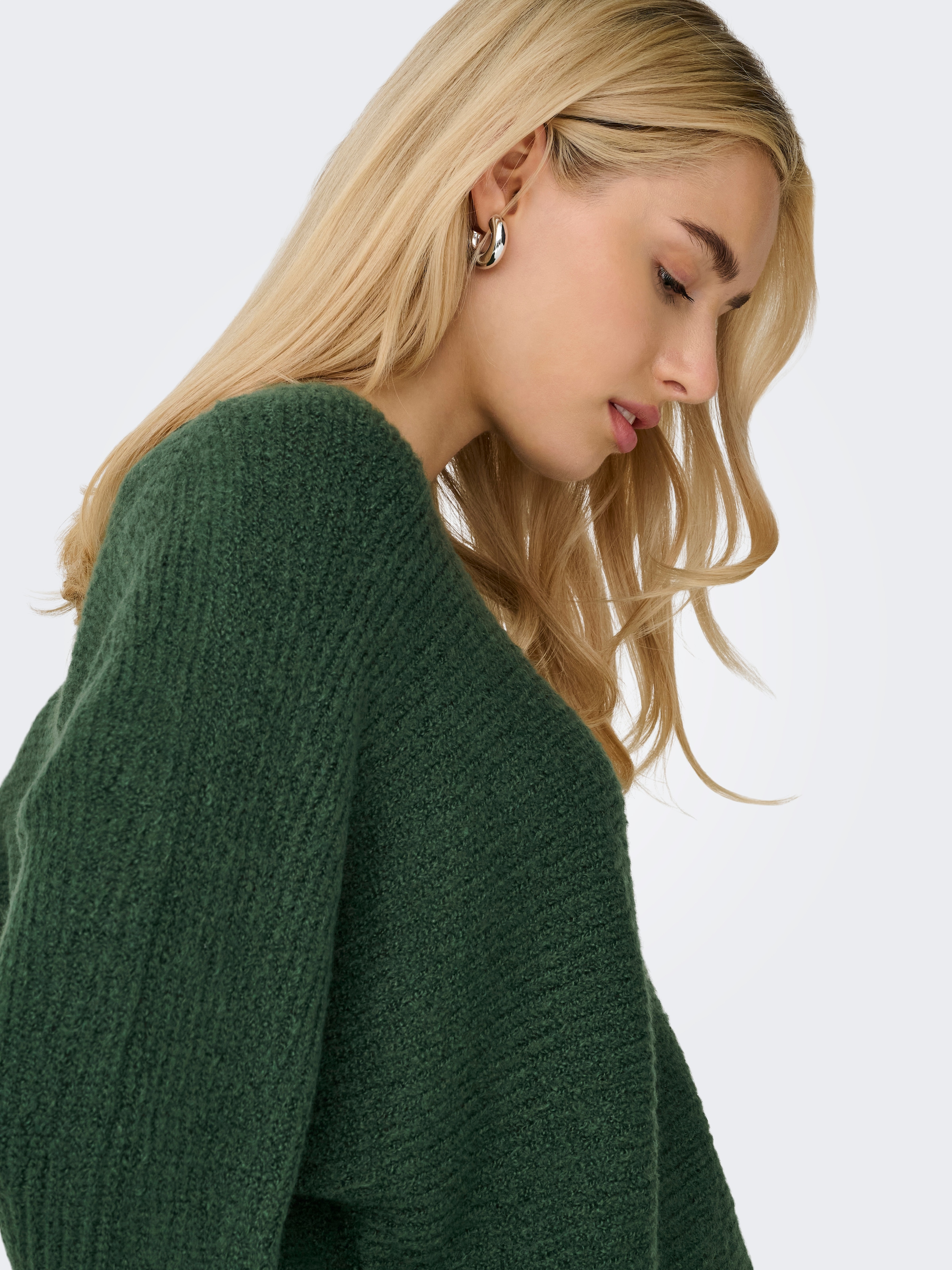 ONLY Strickpullover »ONLDANIELLA L/S PULLOVER KNT NOOS« Materialmix, regular fit
