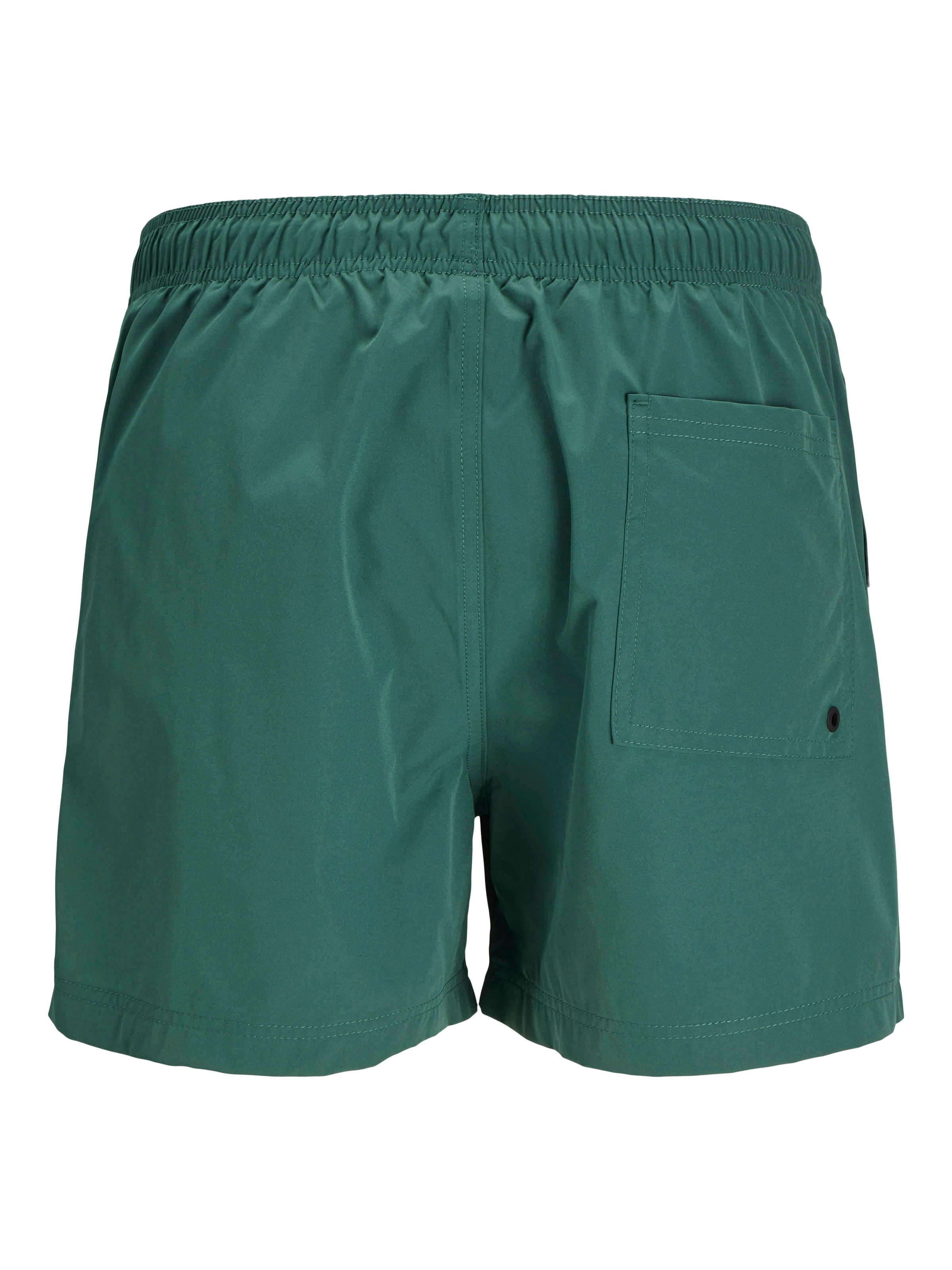 Jack & Jones Badeshorts »JPSTMAUI Badeshort mit elastischem Bund und normalem Schnitt«, unifarben, modisch, slim fit, Polyester