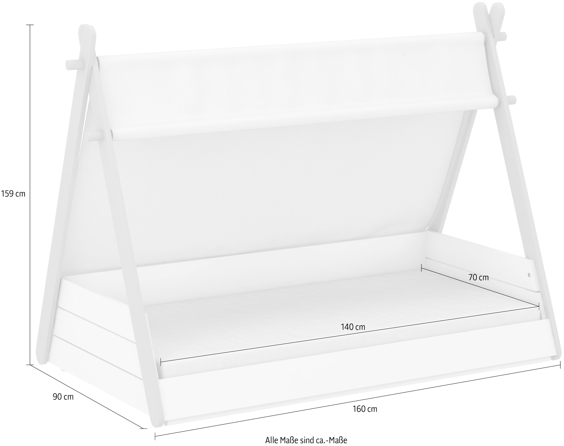 Demeyere GROUP Kinderbett »Totem«, Baumhausbett