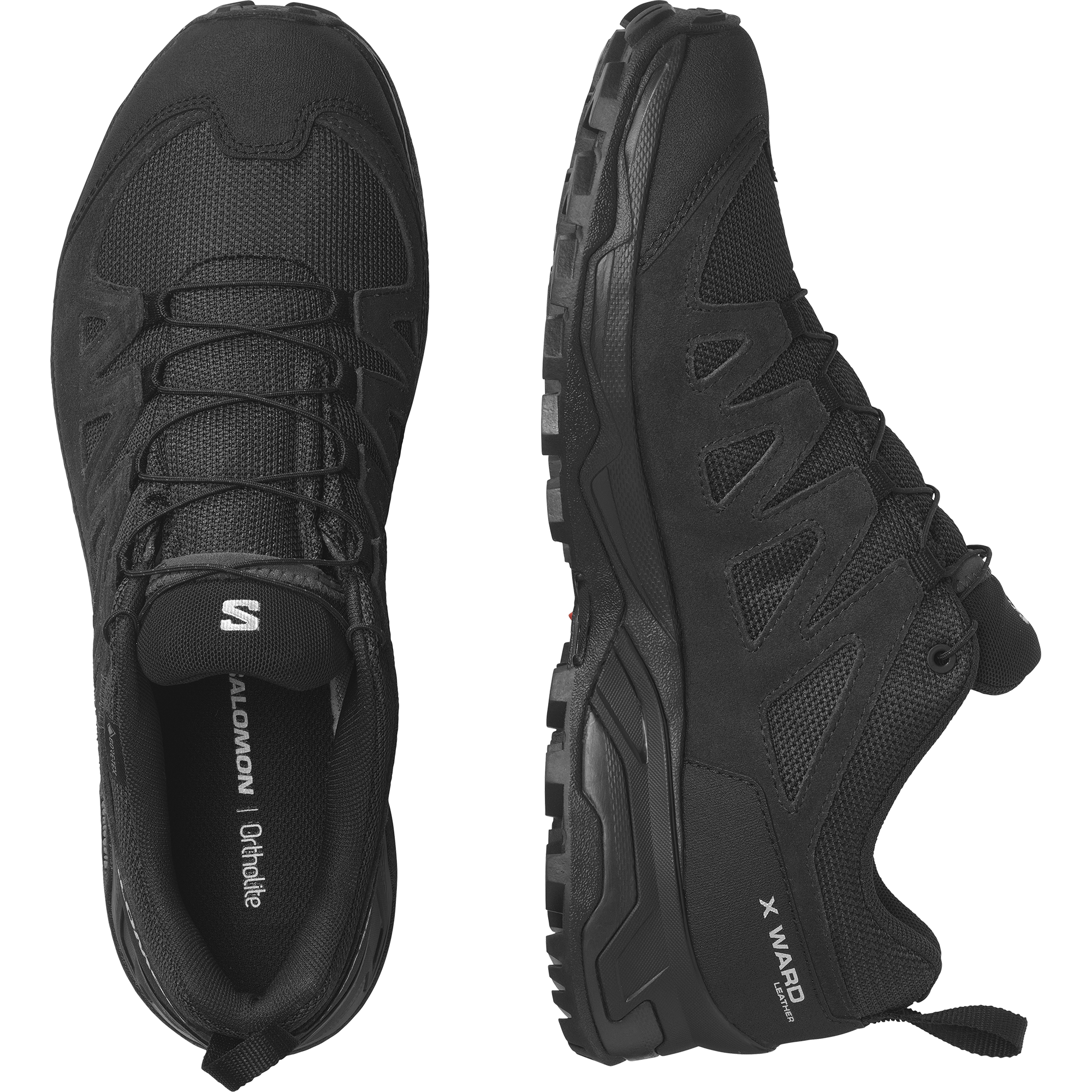 Salomon Wanderschuh »X WARD Leather GORE-TEX«, wasserdicht