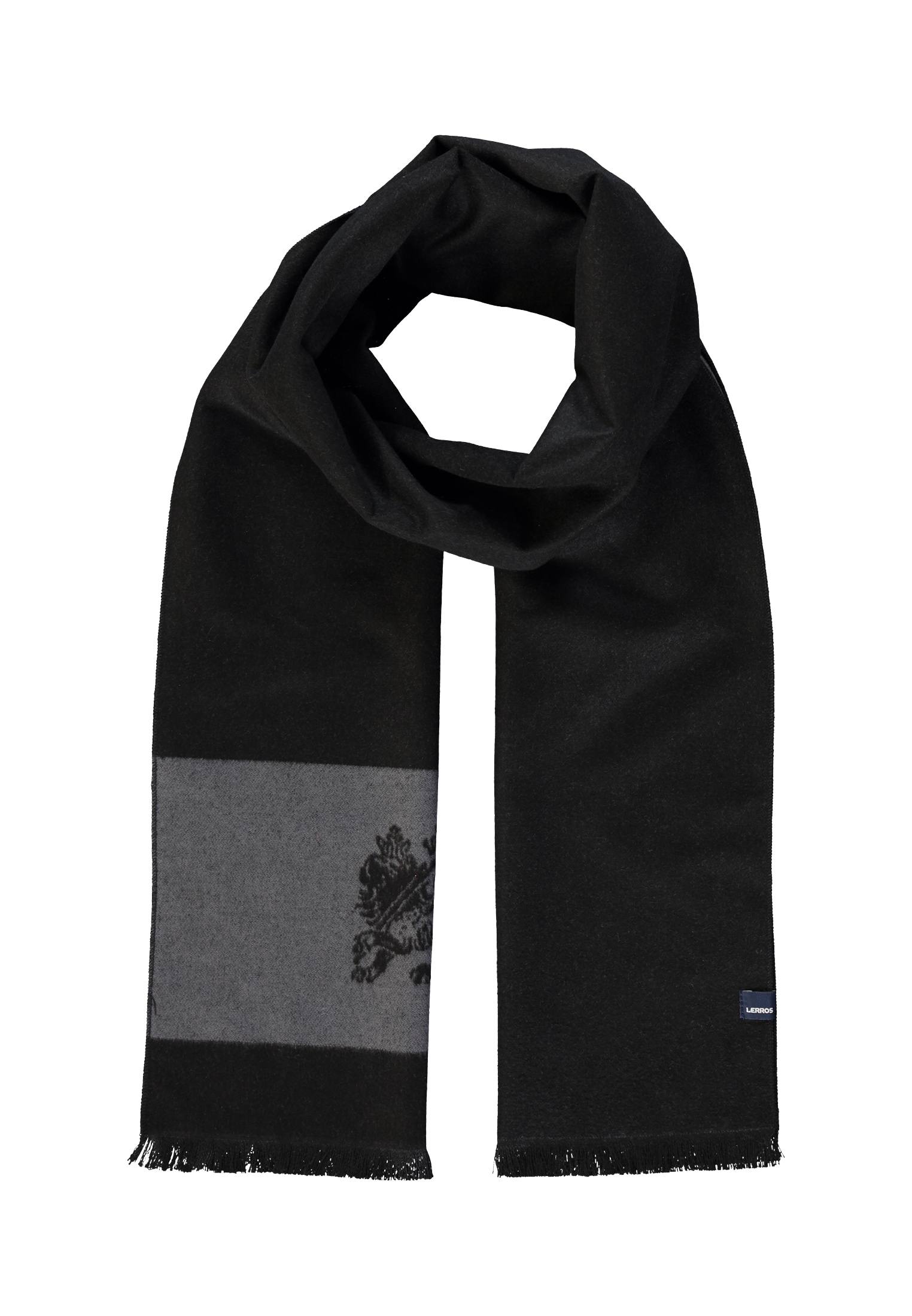 LERROS Schal »Schal mit LERROS Intarsie«
