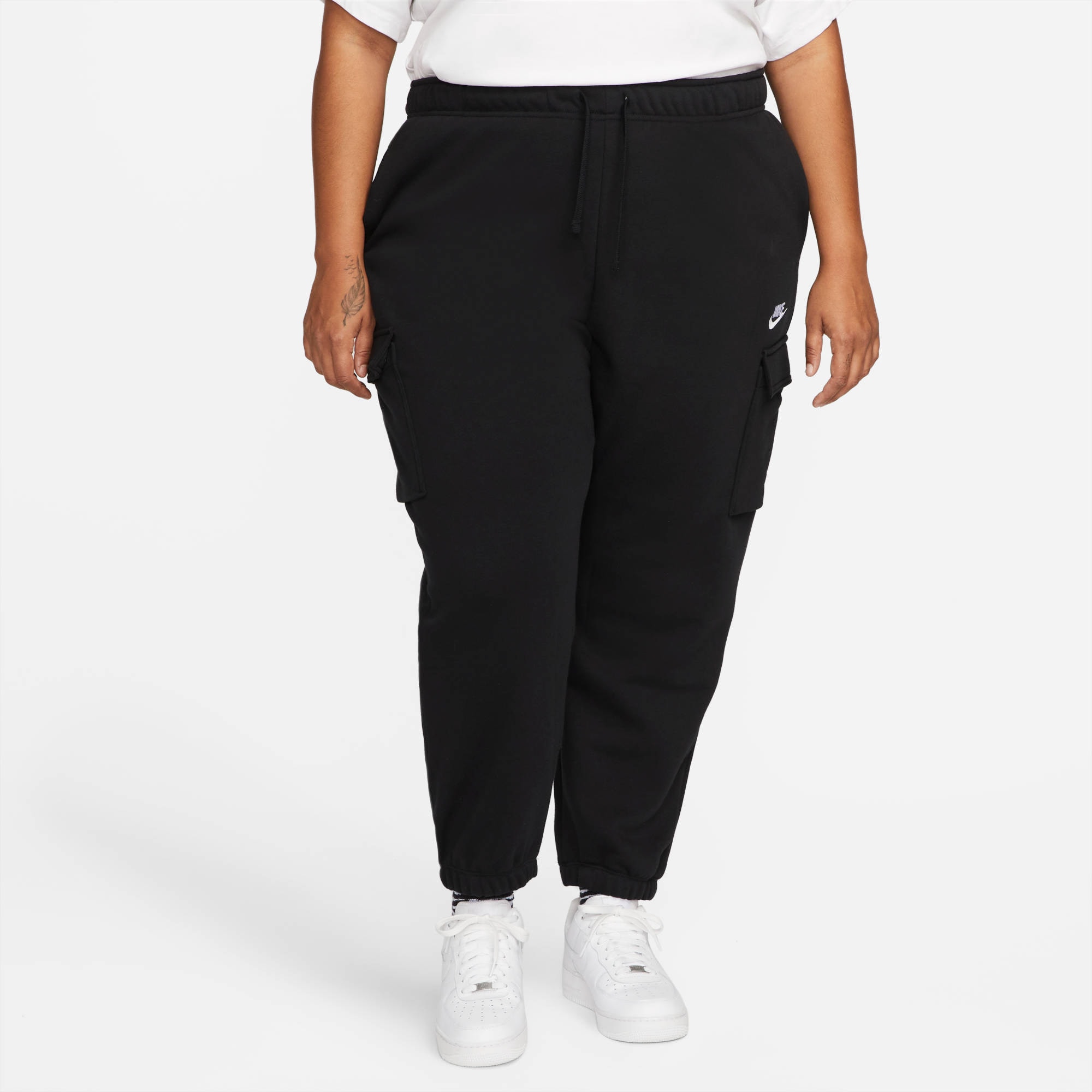 Nike Sportswear Cargohose »W NSW CLUB FLC PANT CARGO PLUS«