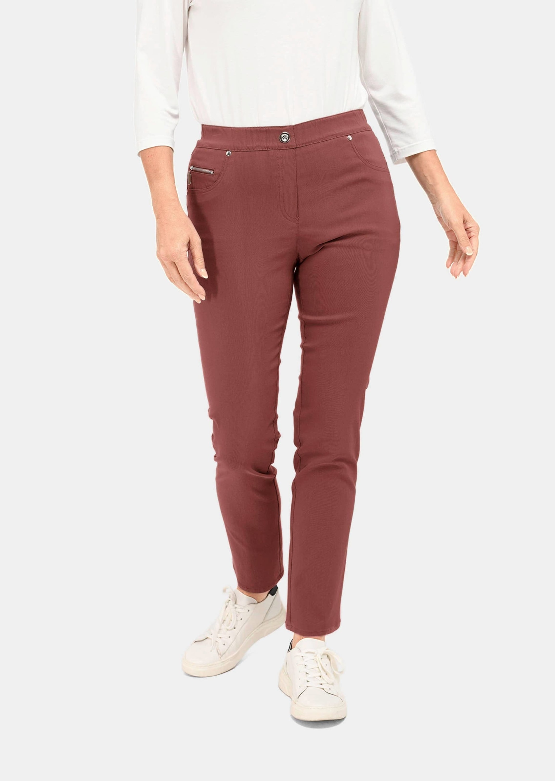 GOLDNER Schlupfhose »Kurzgröße Schmutzabweisende Super-Stretch-Schlupfhose Louisa«