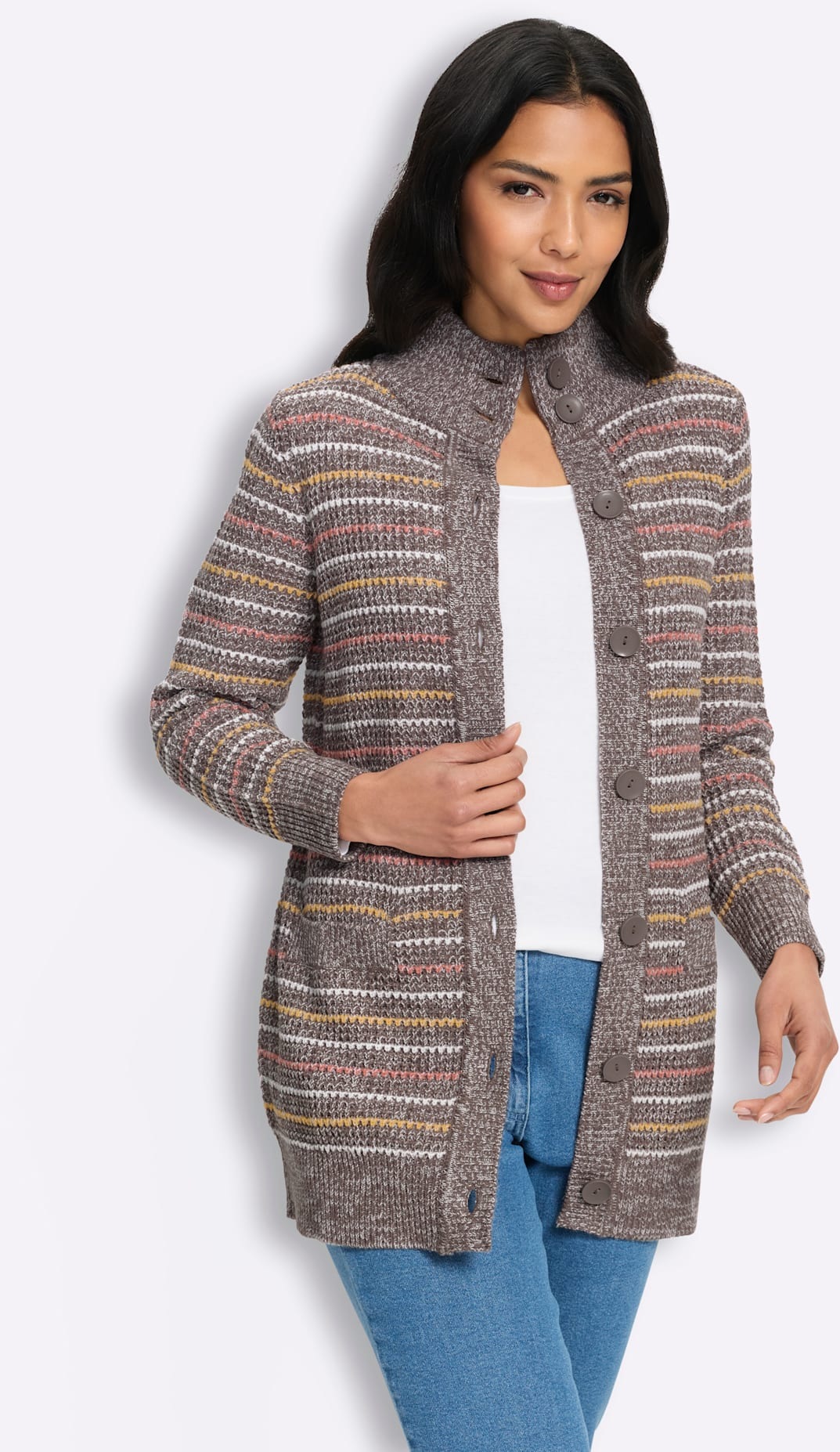 Classic Basics Strickjacke