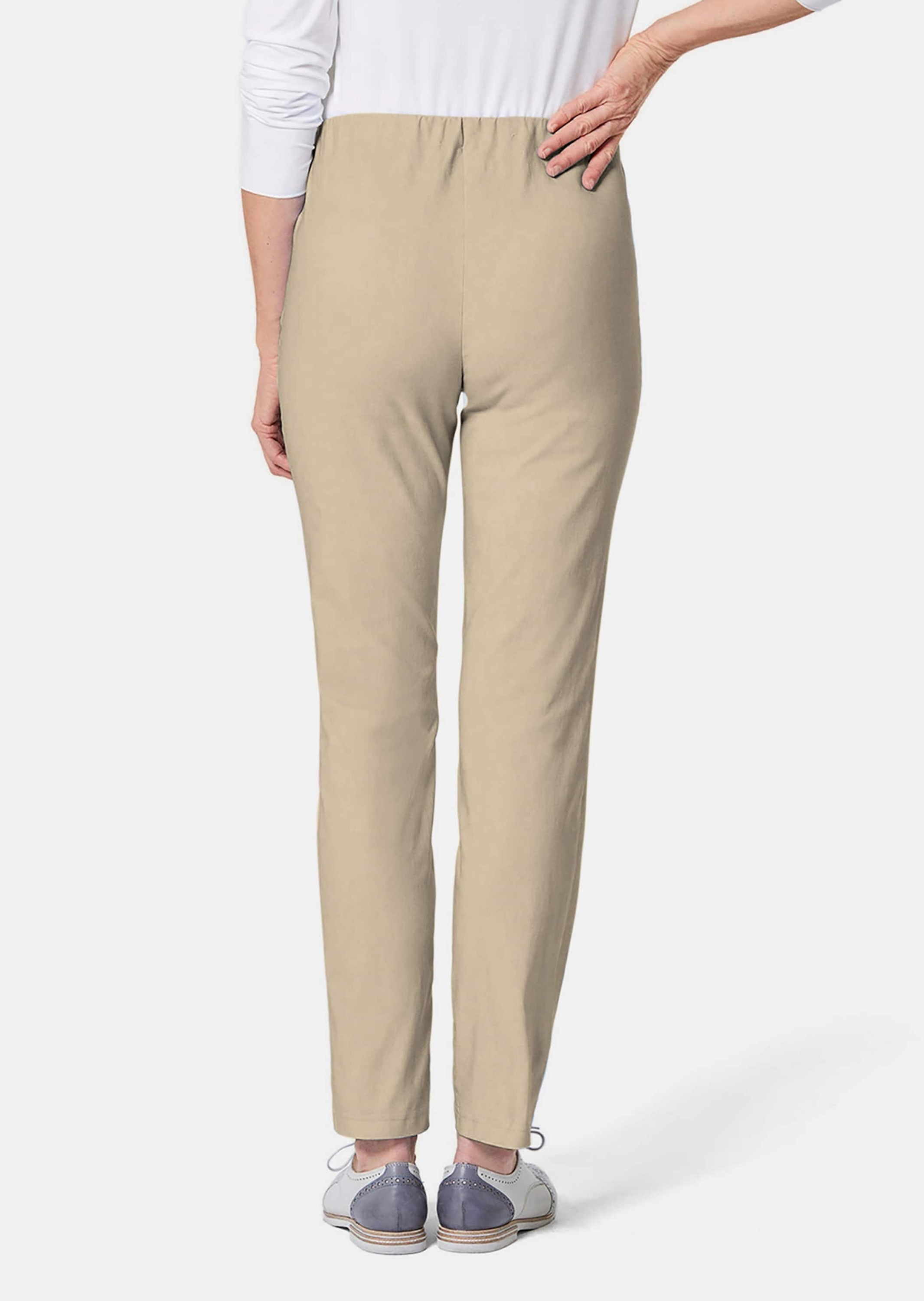 GOLDNER 2-in-1-Hose »Schlupfhose LOUISA mit Steppnähten«
