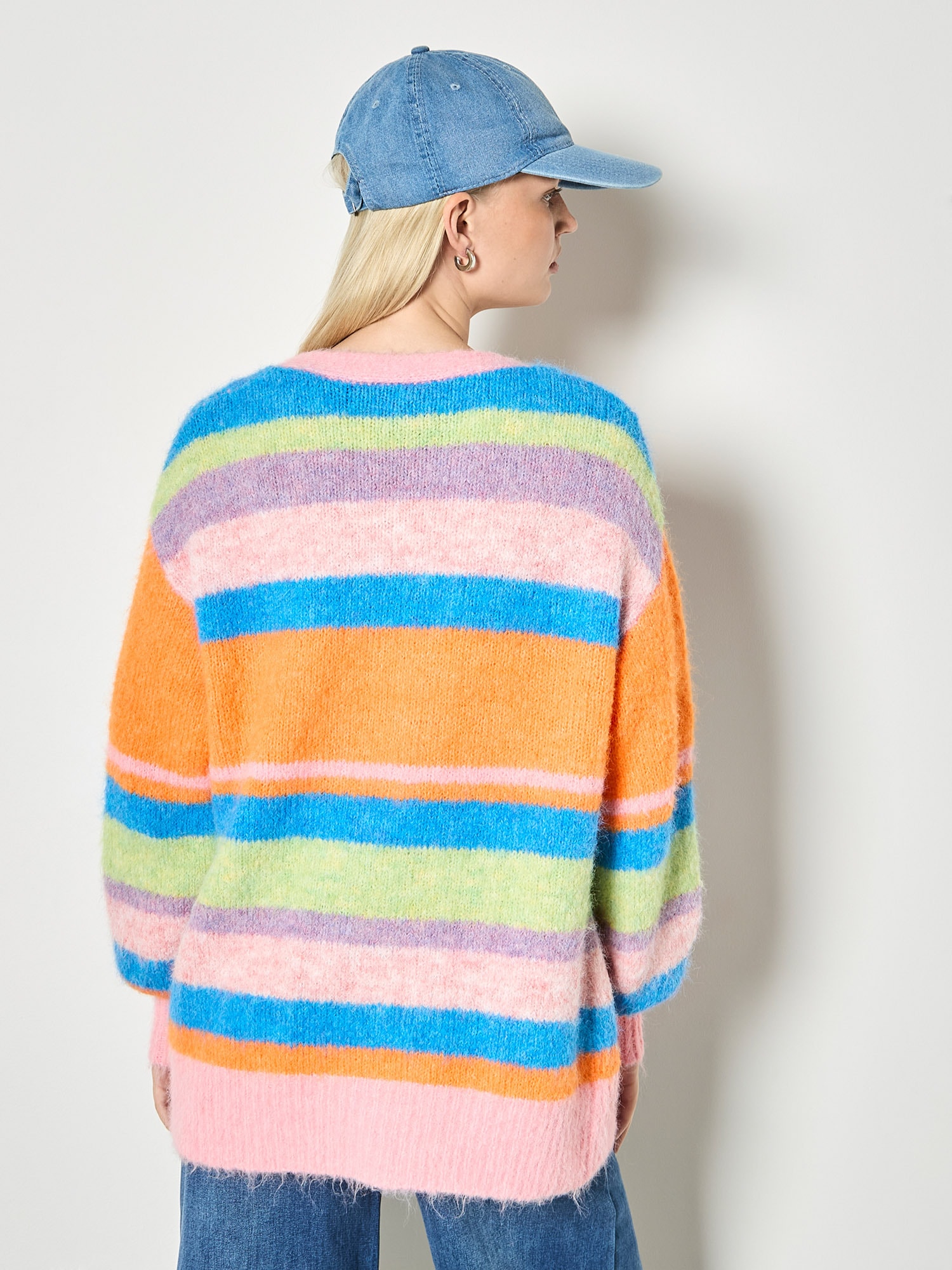 Apricot Strickjacke »Strickjacke« mit Streifen