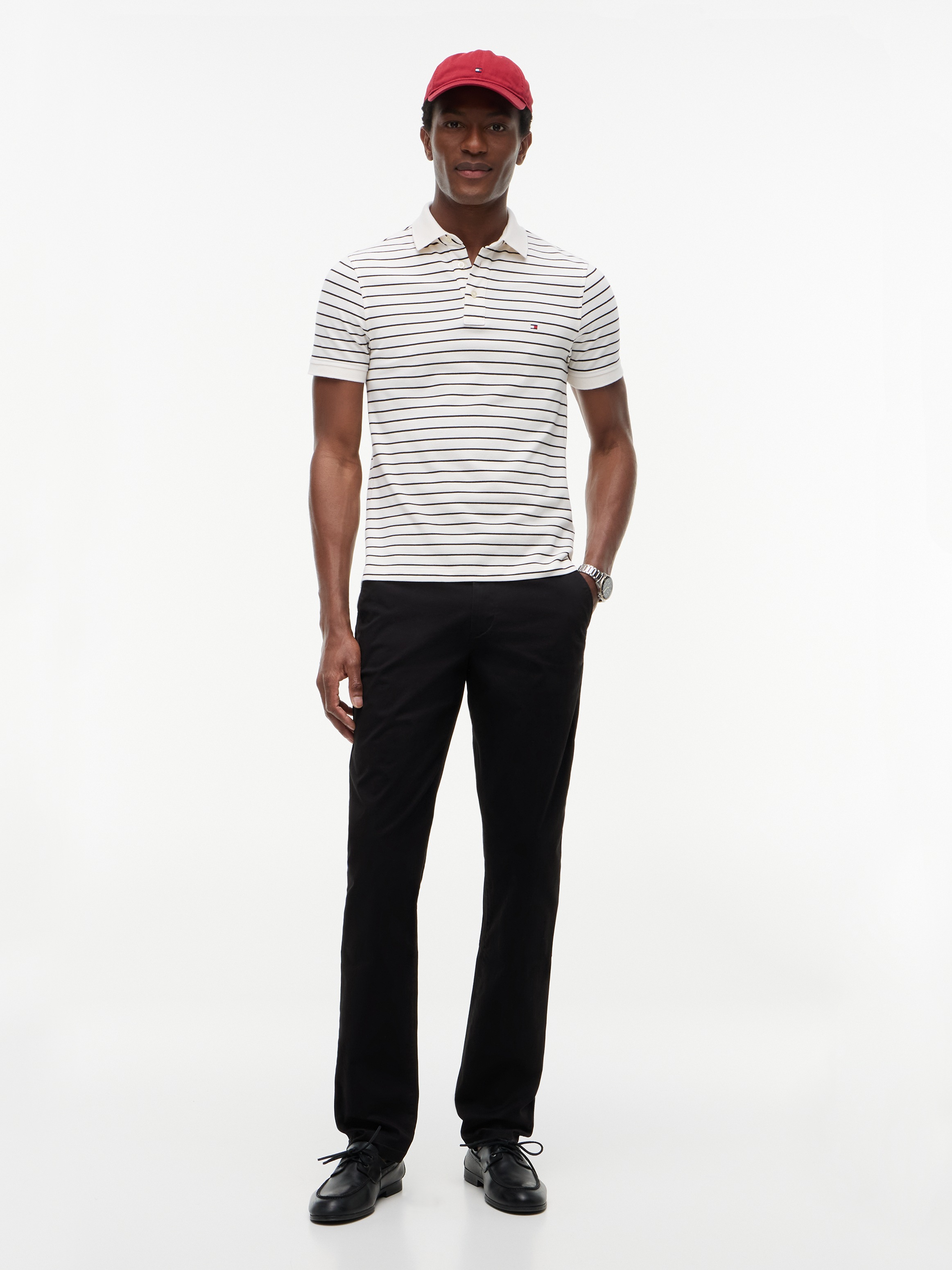 Tommy Hilfiger Chinohose »CORE DENTON ESSENTIAL«  Straight Fit, Baumwolle mit Stretch