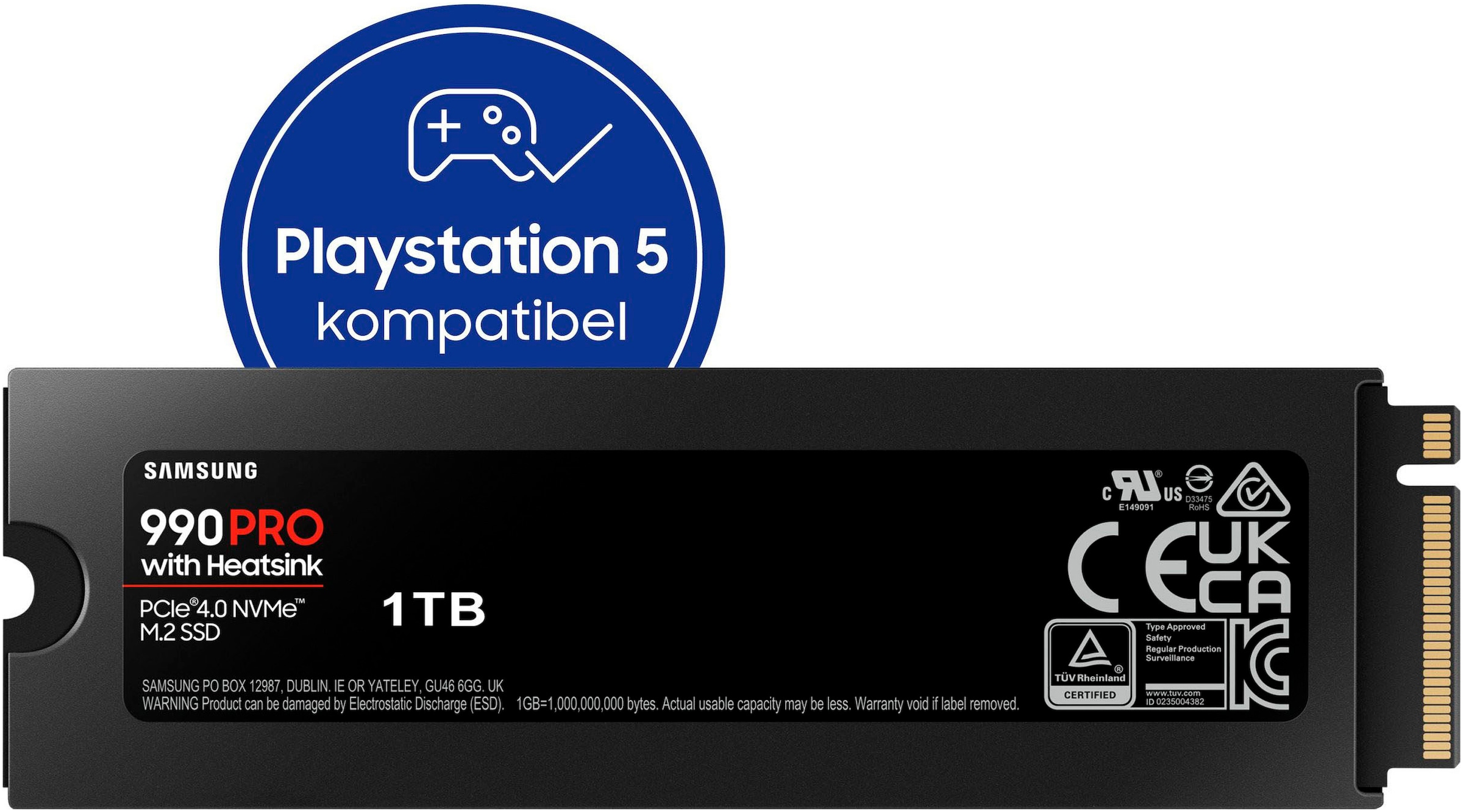 PlayStation 5 Konsolen-Set »PlayStation 5 + Samsung 990 PRO 1TB«