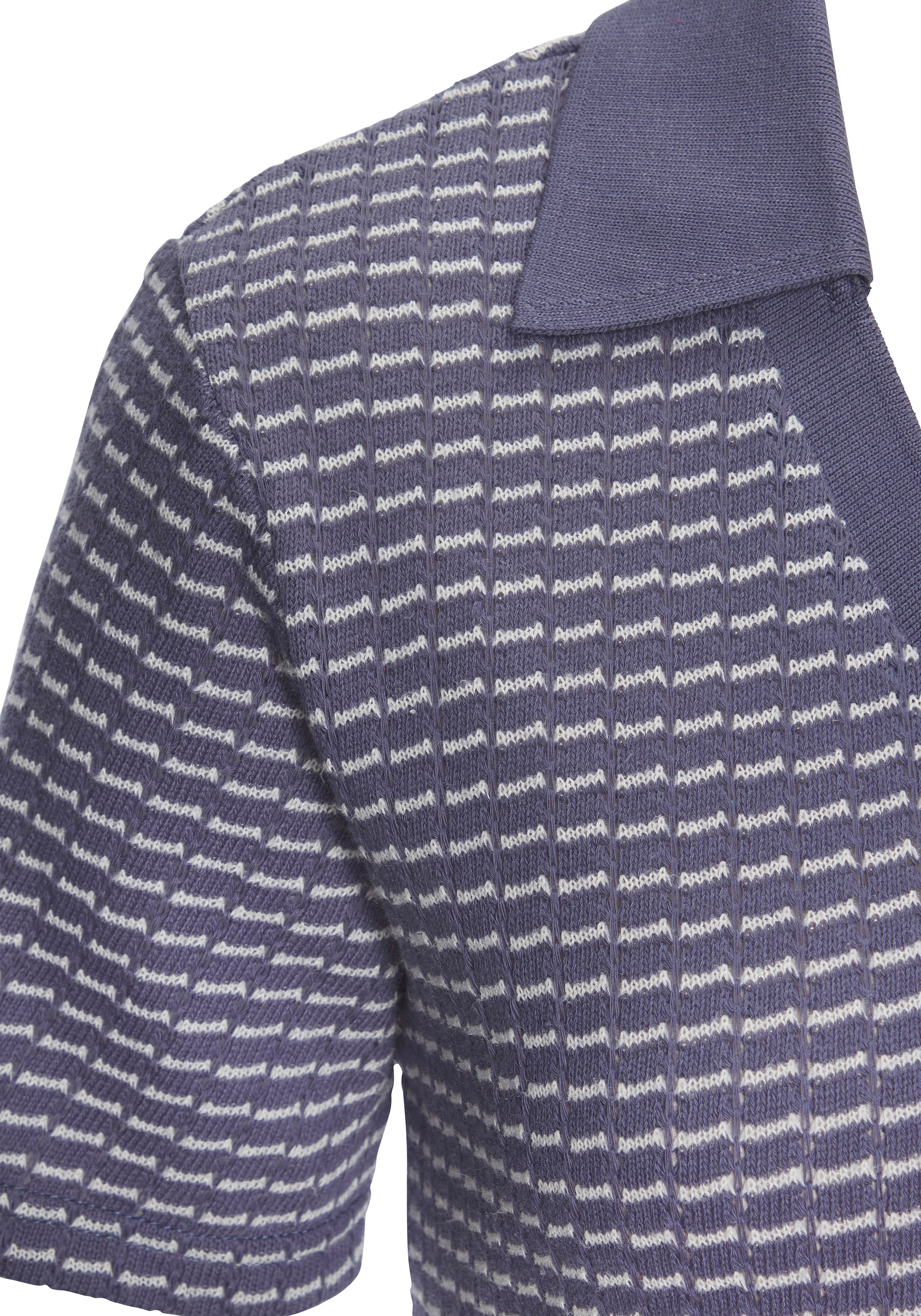 Vivance Poloshirt »aus strukturierter Strickqualität« schöne Strick-Qualität