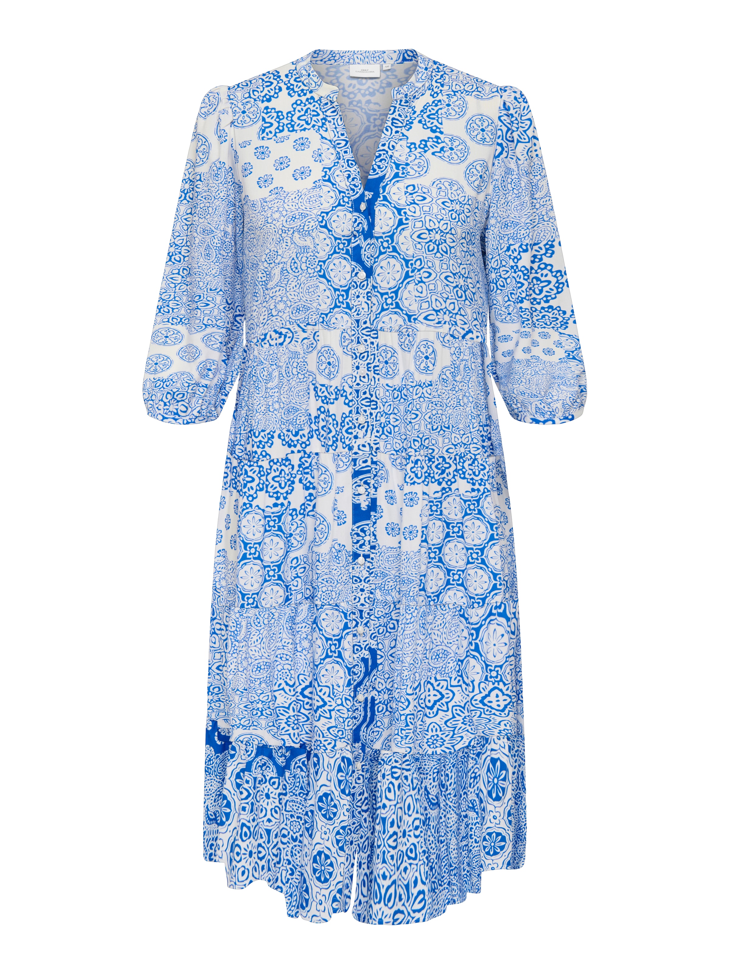 ONLY CARMAKOMA Tunikakleid »CARMILANA 3/4 DRESS WVN NOOS«