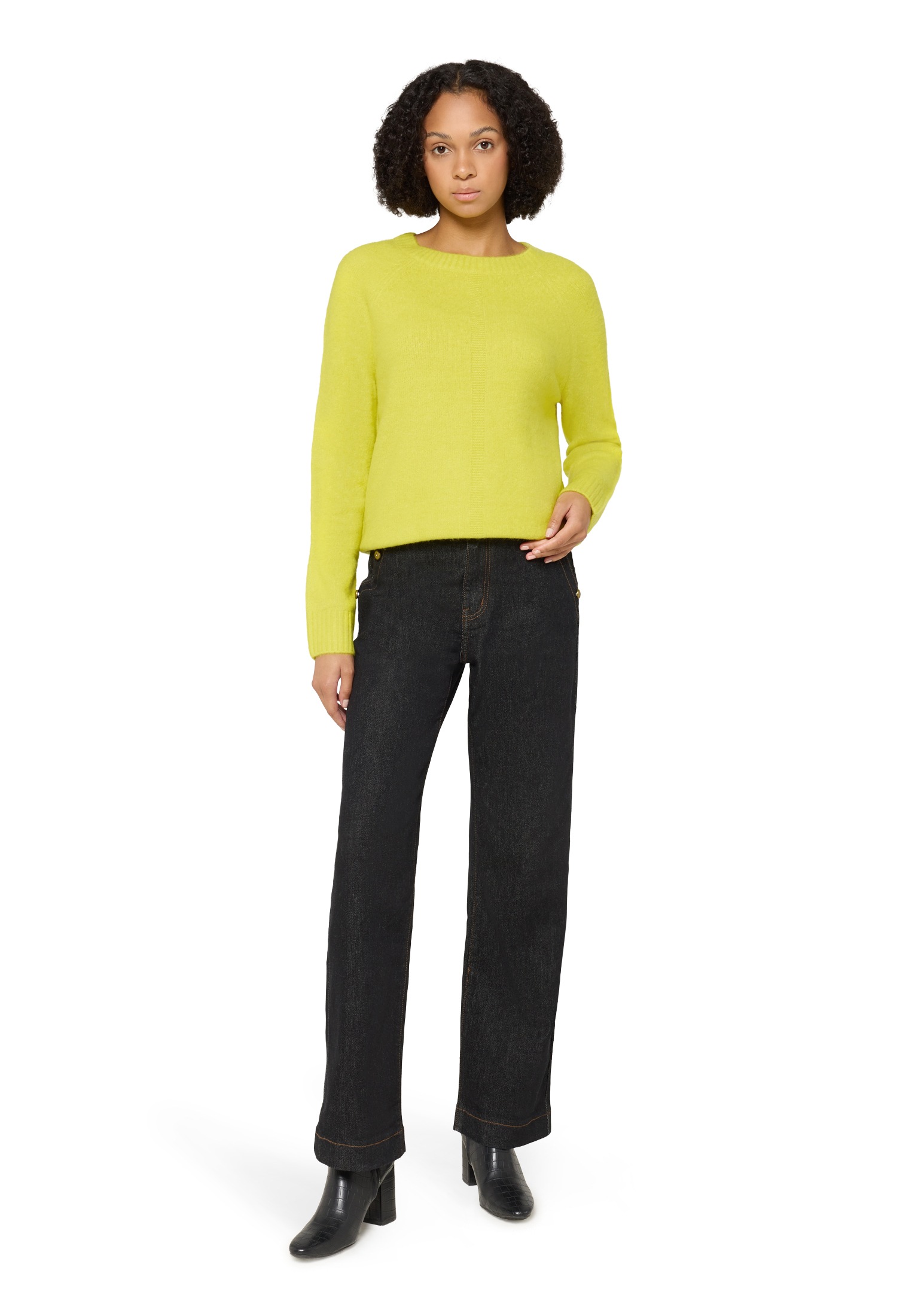 Cartoon Strickpullover »Strickpullover mit Rundhalsausschnitt«