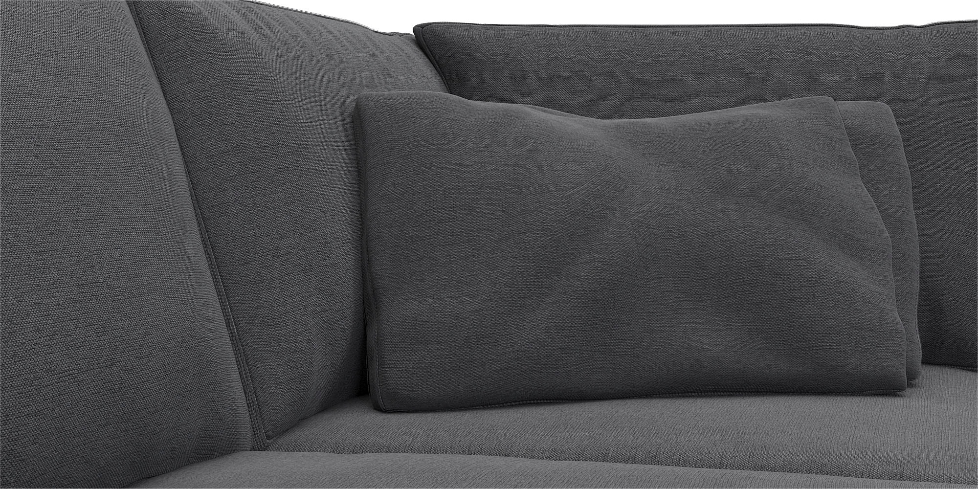 FLEXLUX Ecksofa »Lovane gleichschenklig, bequem und komfortabel« Weich & anschmiegsam, große Sitztiefe auf Kaltschaum, Dekokissen inkl.