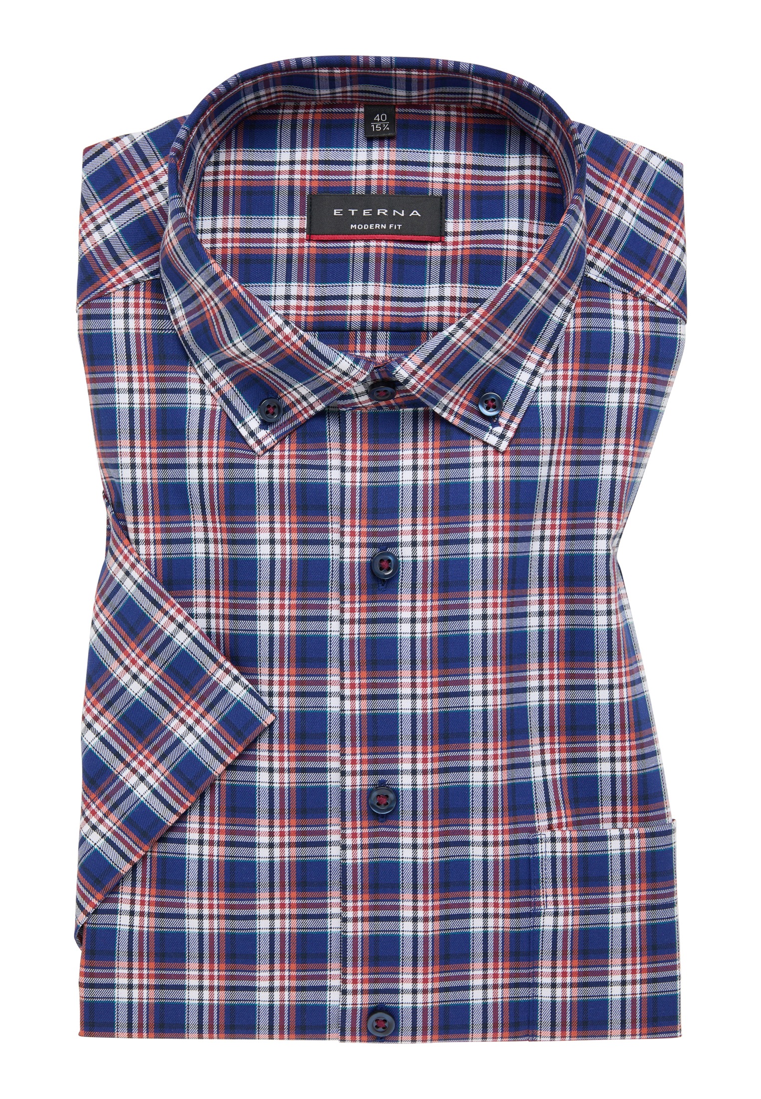 Eterna Kurzarmhemd »MODERN FIT«, NON IRON (bügelfrei)