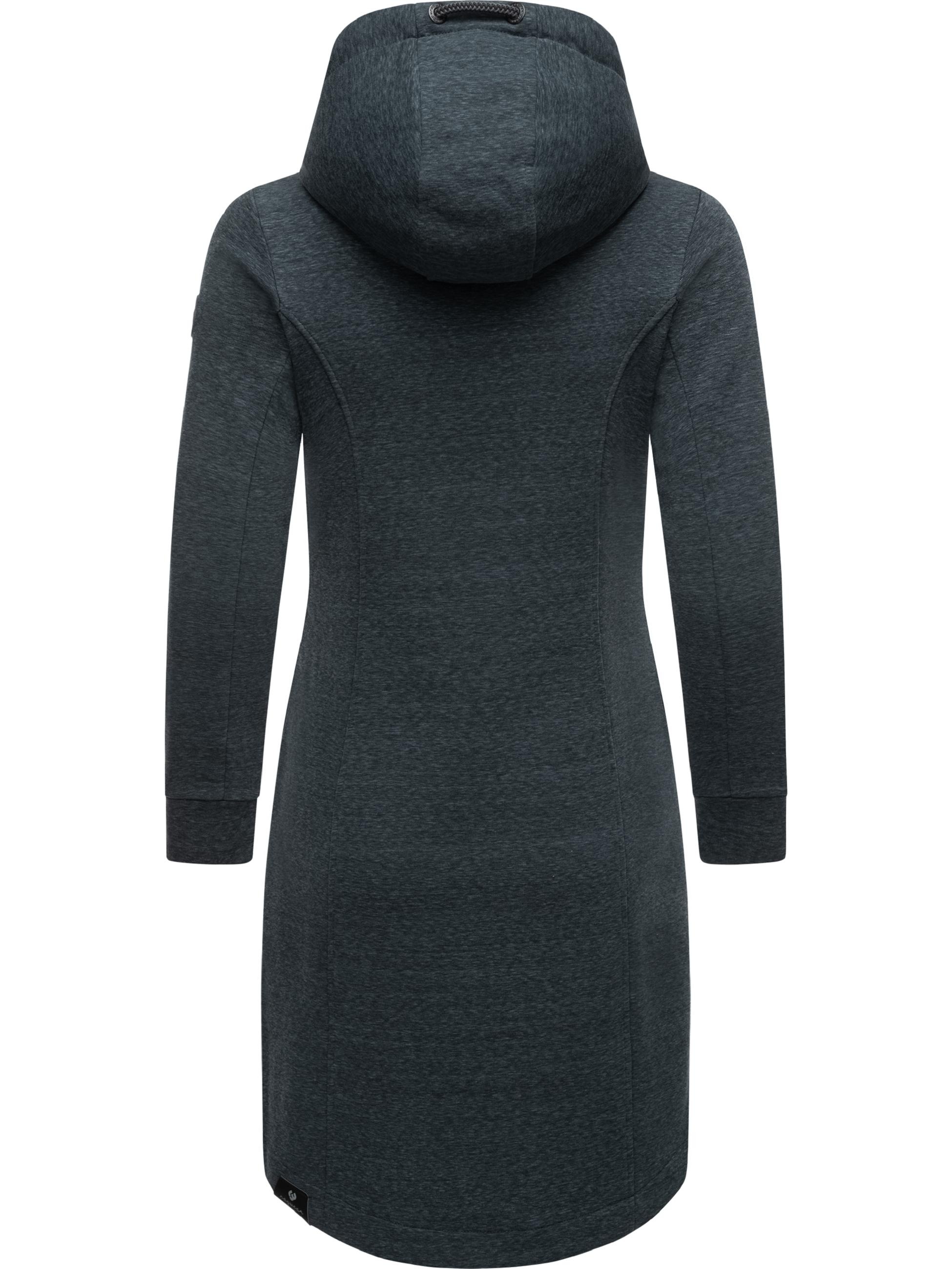 Ragwear Kapuzensweatjacke »Kurzmantel Letti Long«