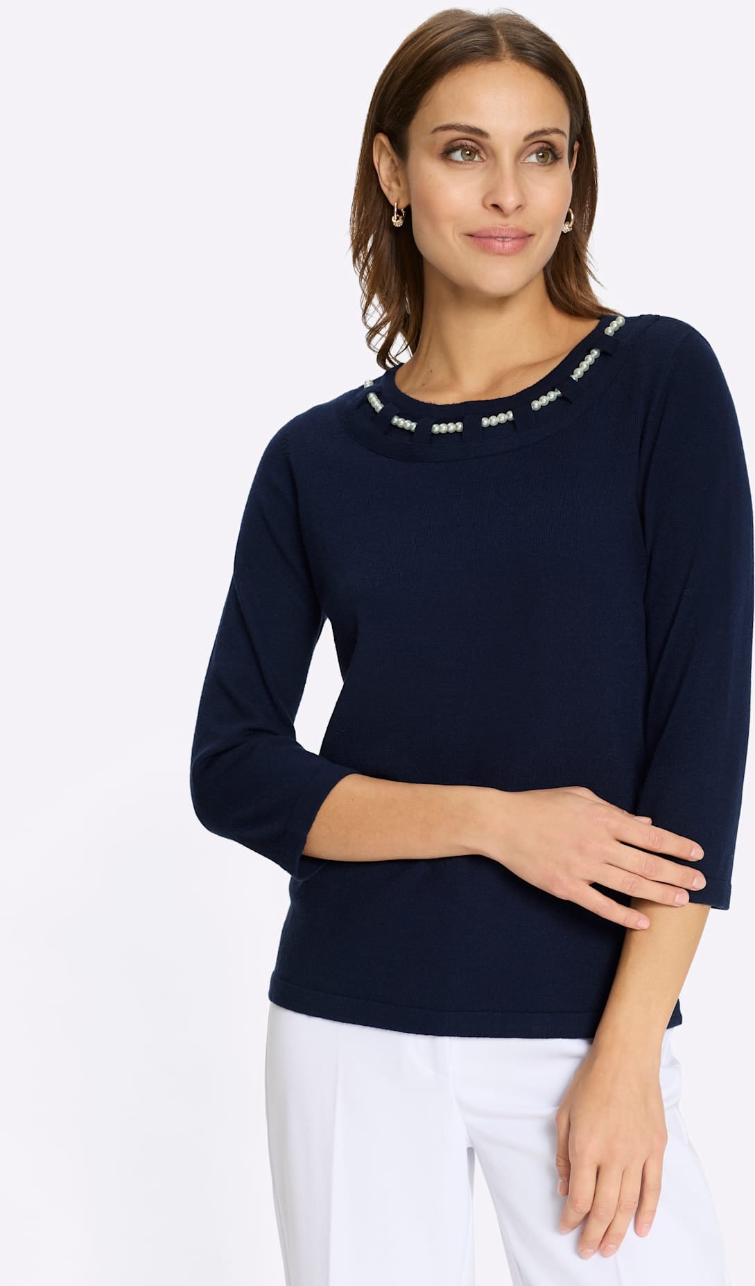 Lady Rollkragenpullover »Rundhals-Pullover«