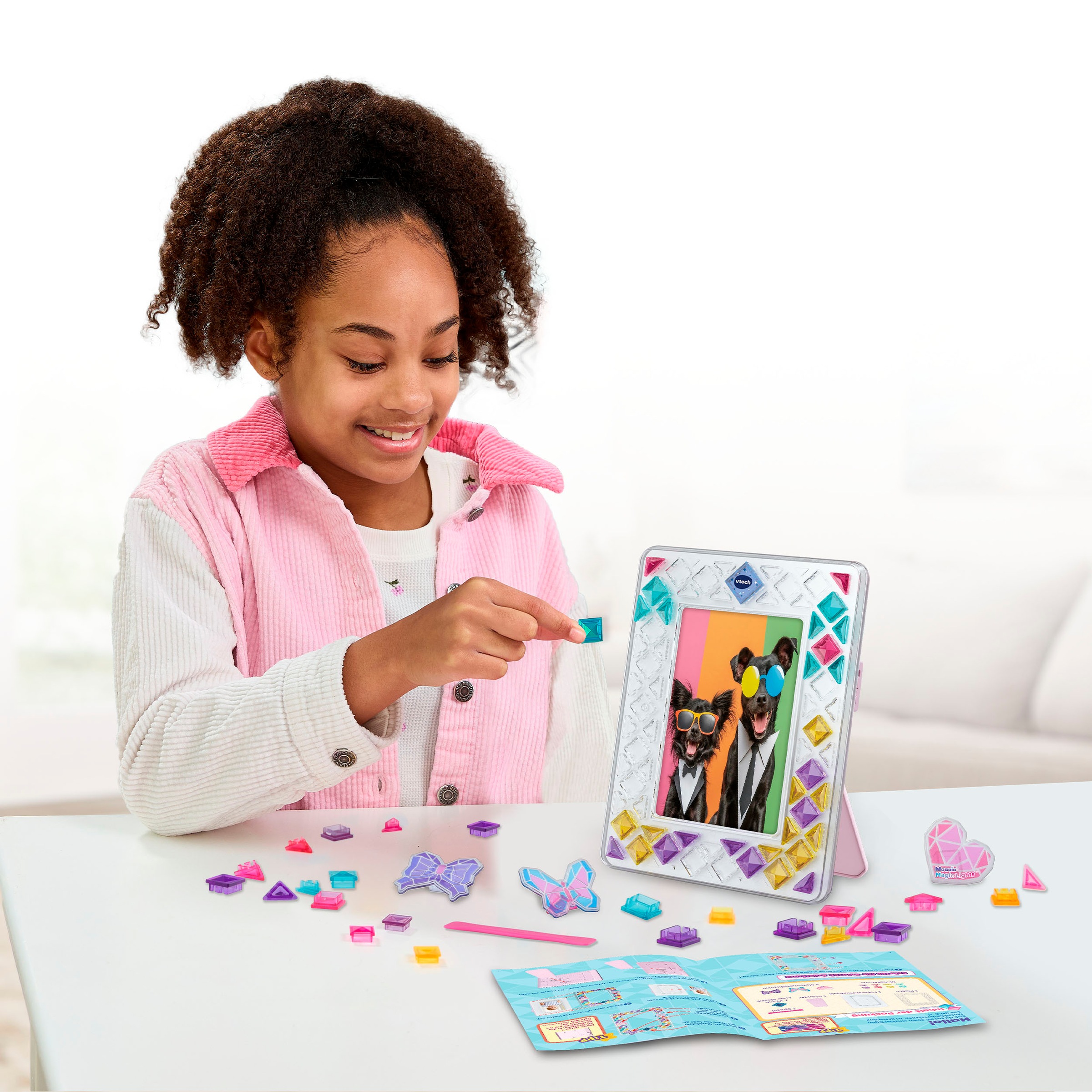 Vtech® Kreativset »Mosaic Magic Lights - Bilderrahmen«