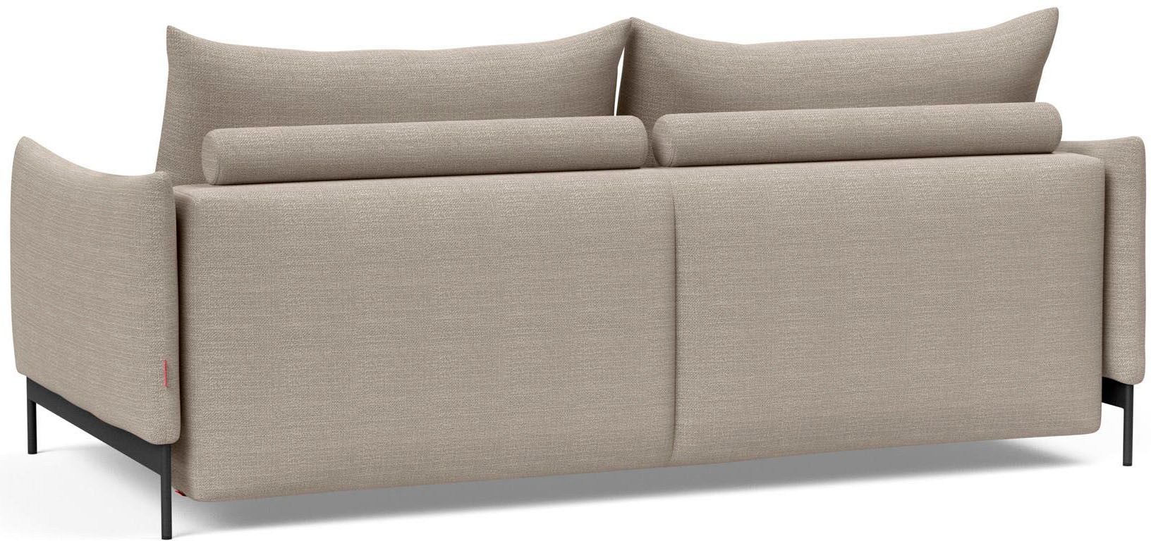 INNOVATION LIVING ™ Schlafsofa »MALLOY innovativ, komfortabel und bequem, modernes Design«, hohe Rückenlehne, schmale Armlehnen, inklusive Bettaufbewahrung