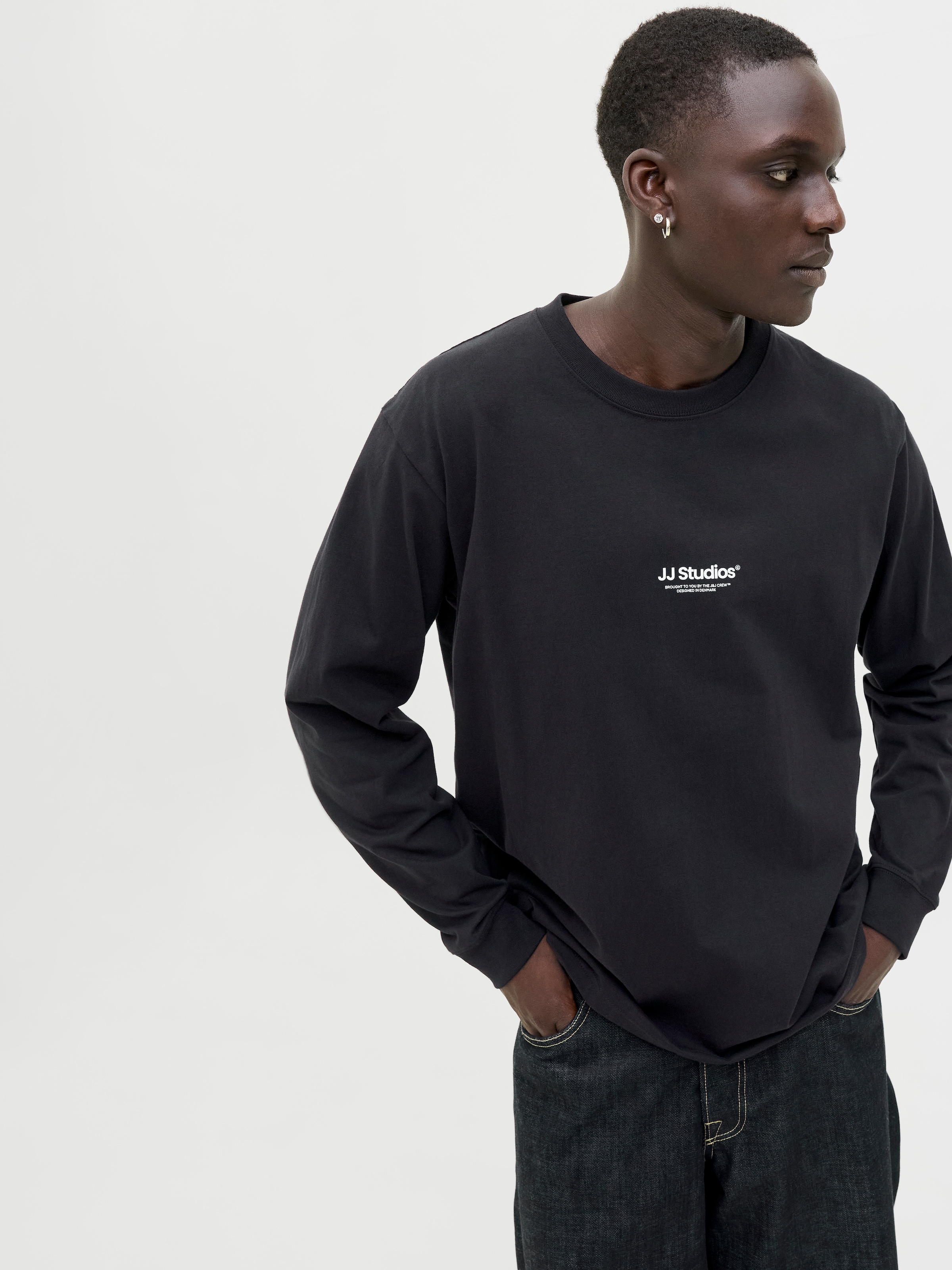 Jack & Jones Langarmshirt »JJESOHO TEE LS CREW NECK NOOS«