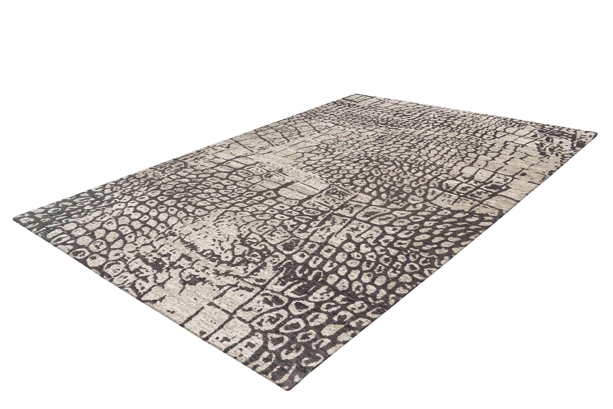 Kayoom Teppich »Davis 325« rechteckig 12 mm Höhe edles Design, pflegeleicht, neutrale Farben