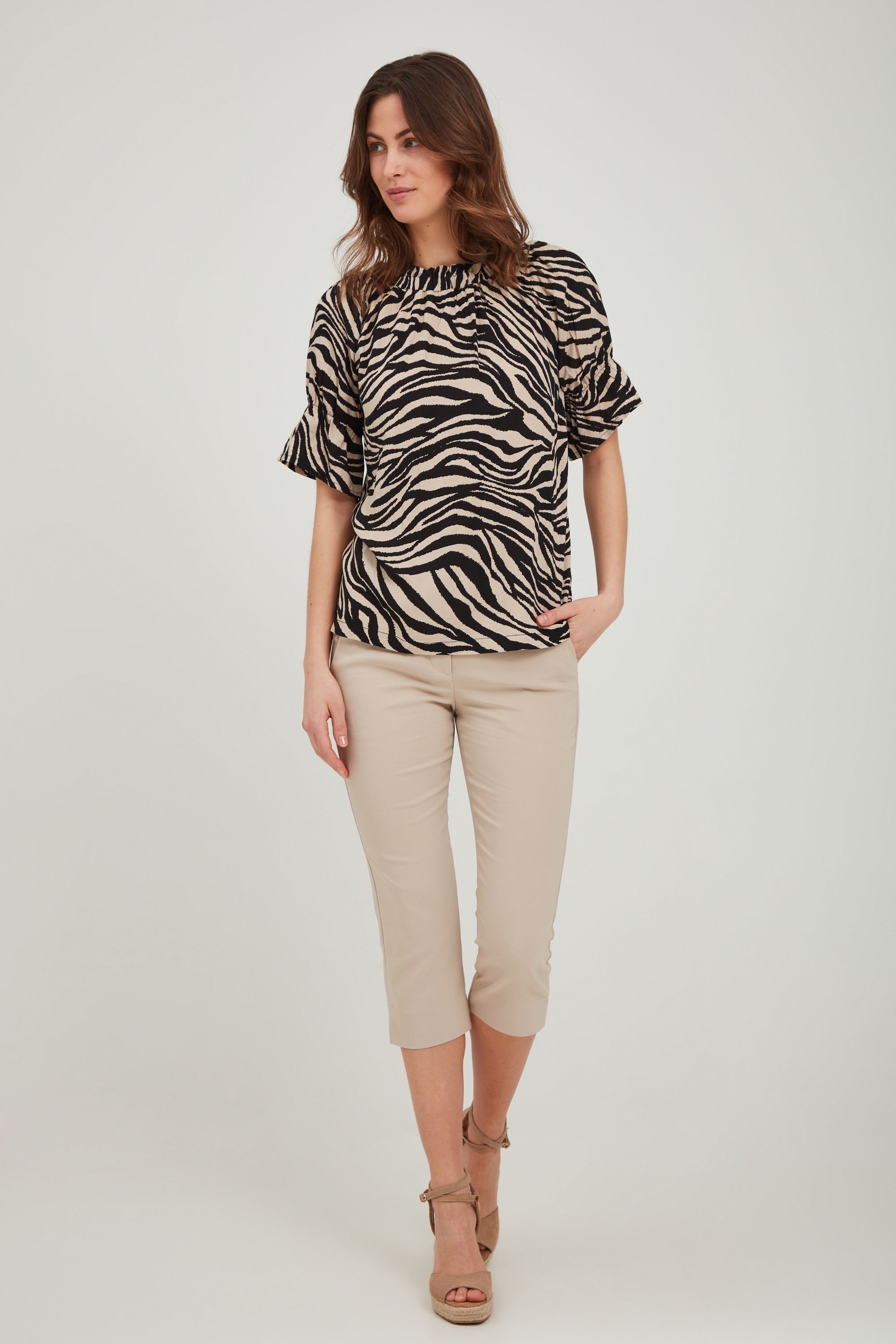 fransa Tunika »Blusenshirt FRAlzebra«