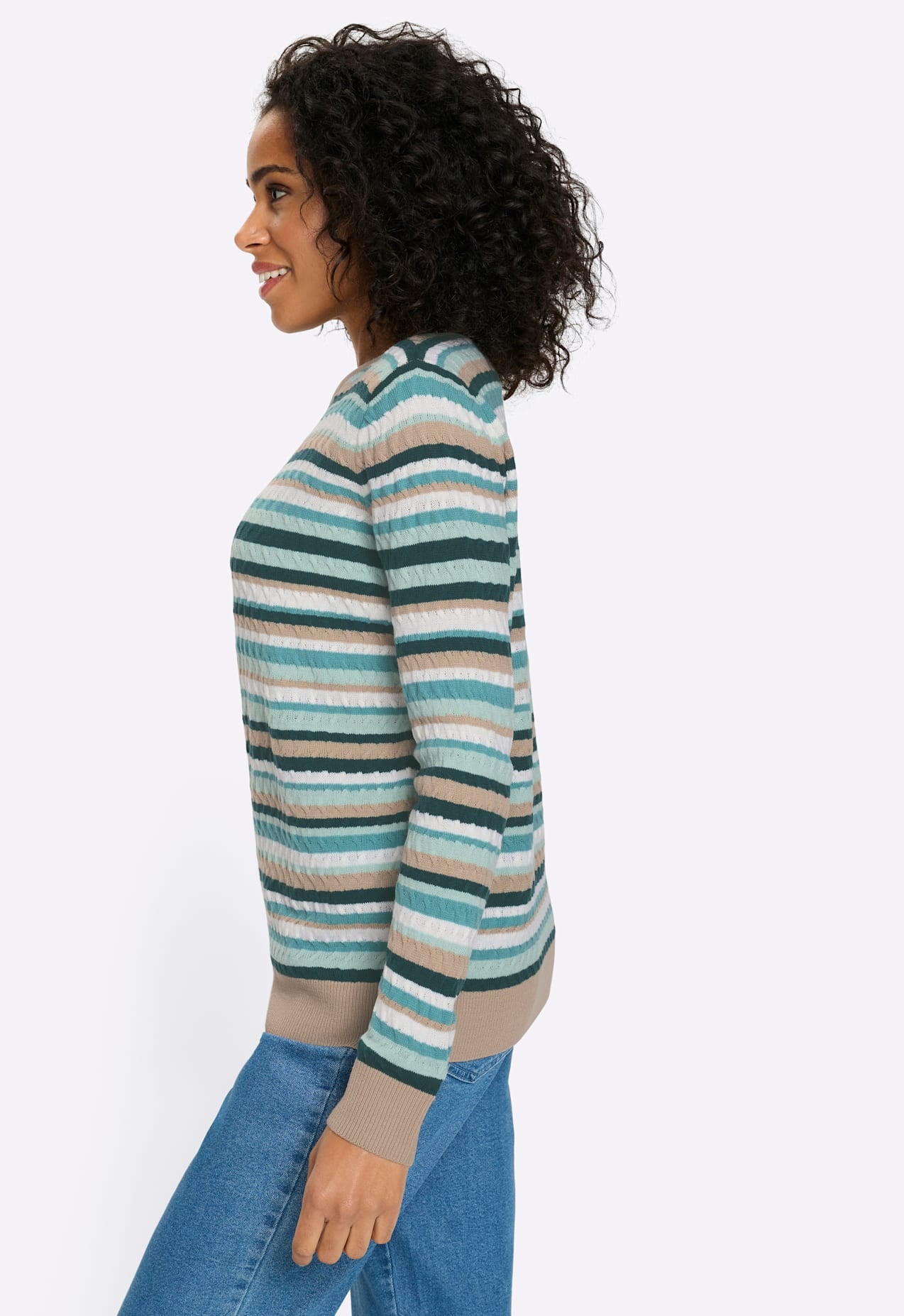 Classic Basics Rundhalspullover »Langarm-Pullover«