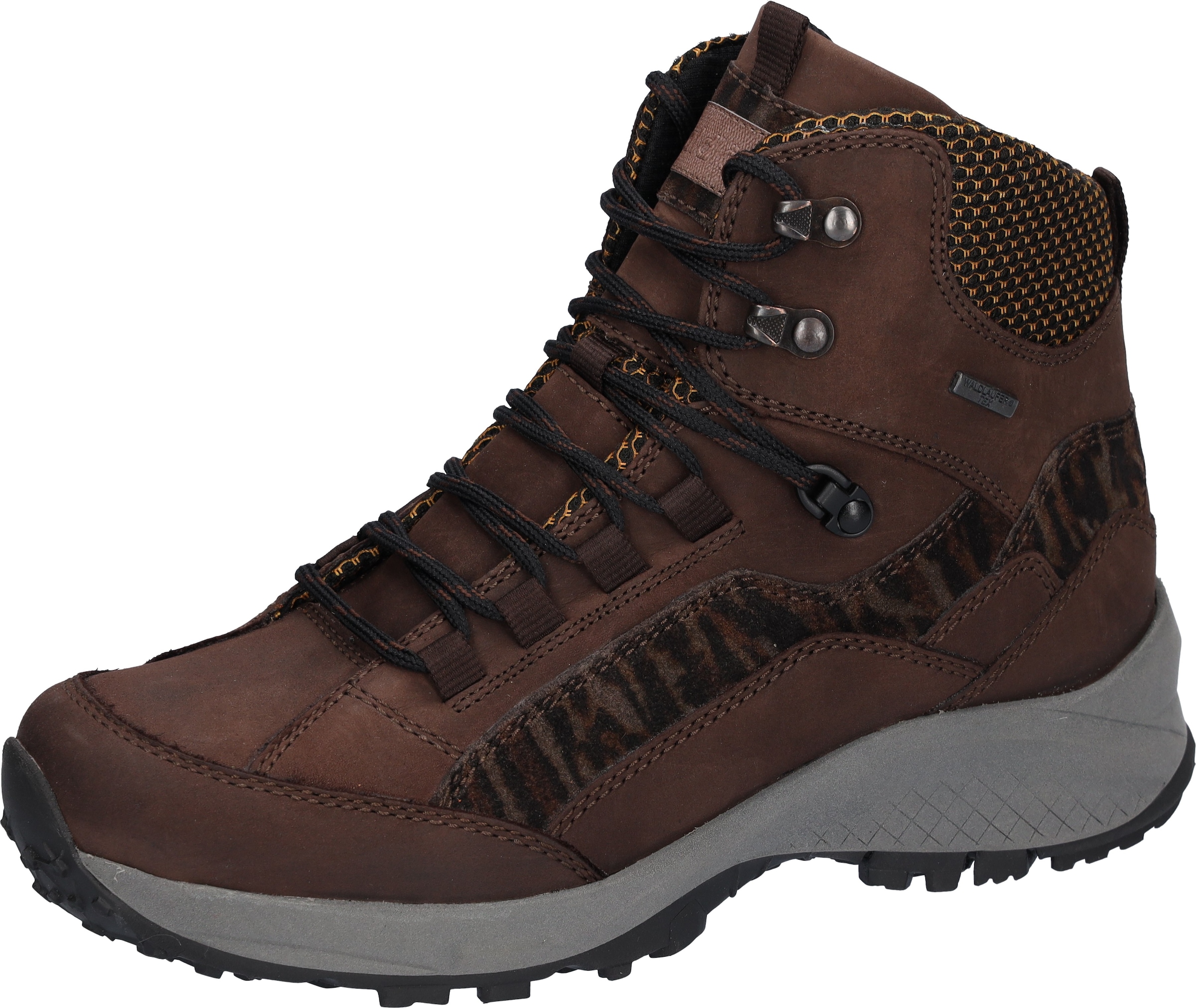 Waldläufer Trekkingschuh »H-EMMA«, Outdoor, Schnürschuh, High-Top mit TEX-Membran, Weite H (sehr weit)
