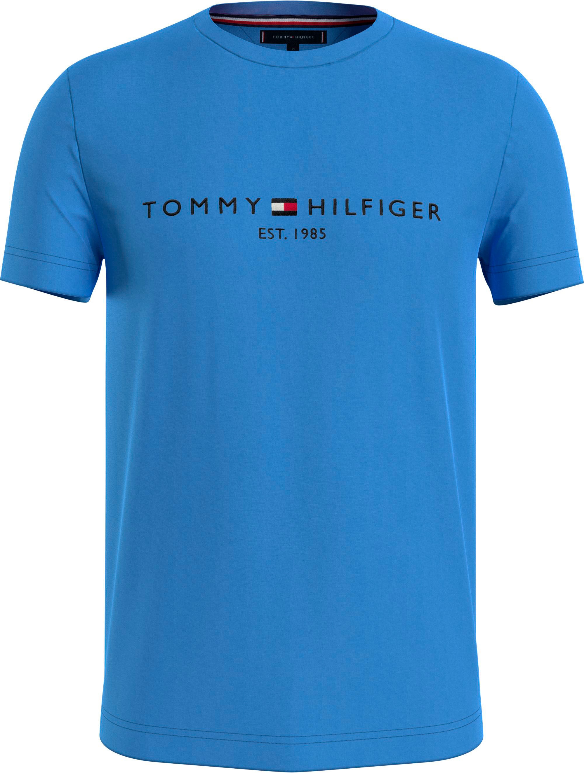 OTTO LOGO TEE«, bestellen bei T-Shirt aus reiner, Hilfiger »TOMMY nachhaltiger online Tommy Baumwolle