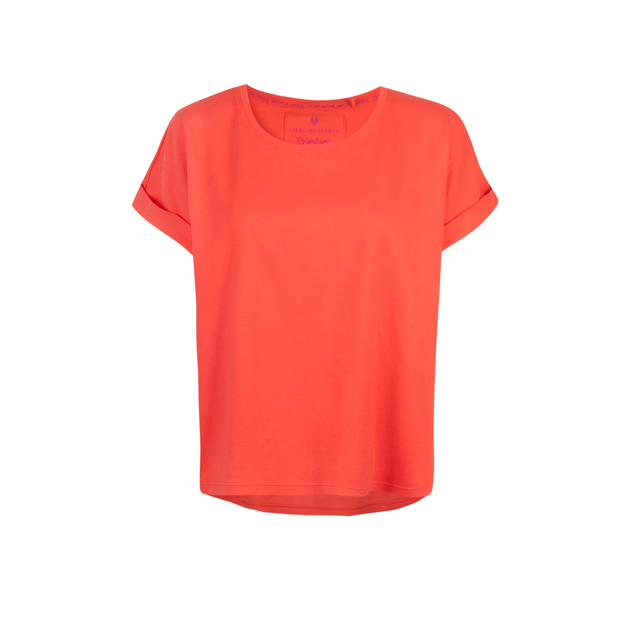 Lieblingsstück Rundhalsshirt »CamilaEp«, aus reiner Baumwolle
