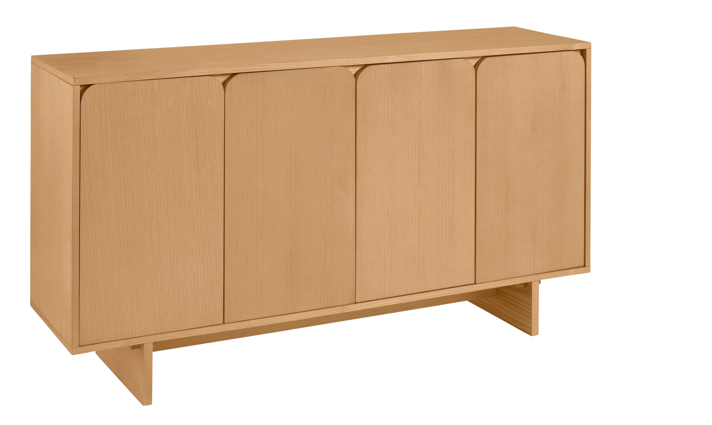 LeGer Home by Lena Gercke Sideboard »Lurea« Breite 160 cm, Soft-Close, Push to open, Massivholzbeine