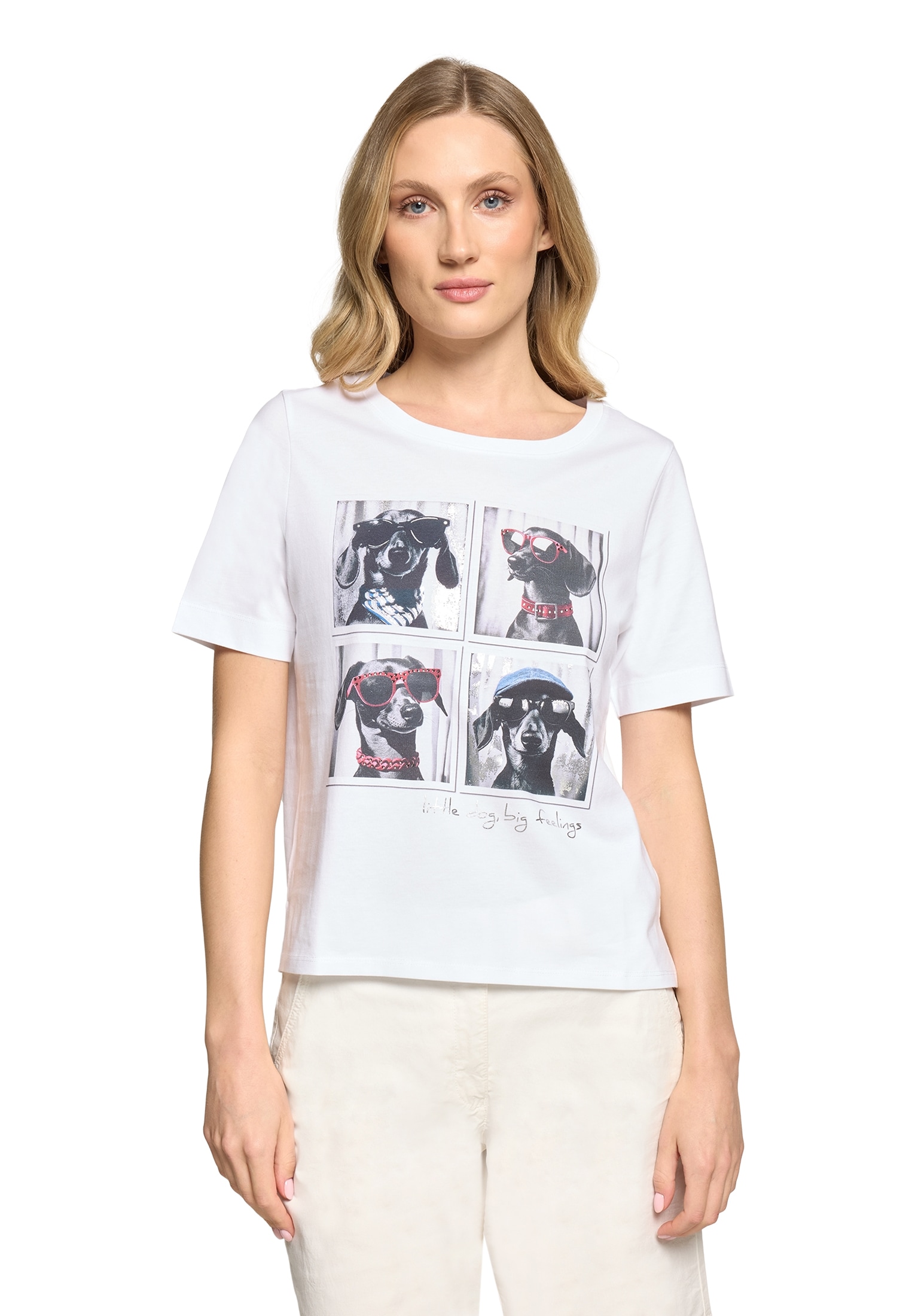 Betty Barclay Rundhalsshirt »Basic Shirt mit Aufdruck«