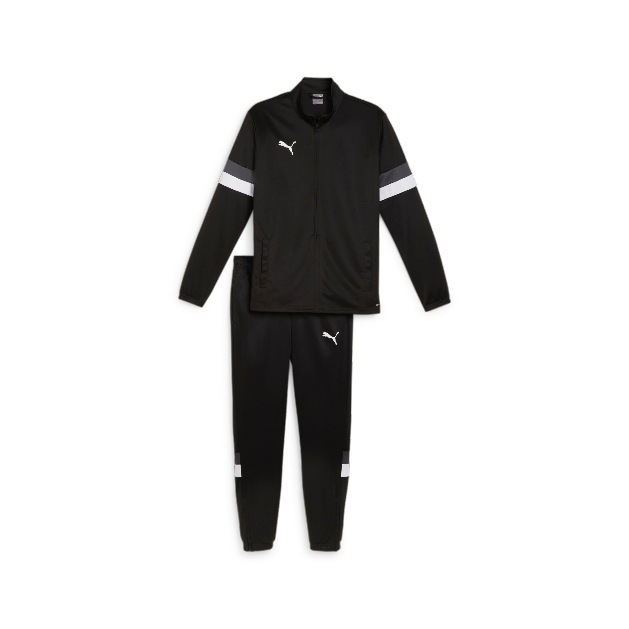 PUMA Trainingsanzug »TEAMRISE TRACKSUIT« 2 zweiteiliges Set, Regular Fit, ohne Kapuze