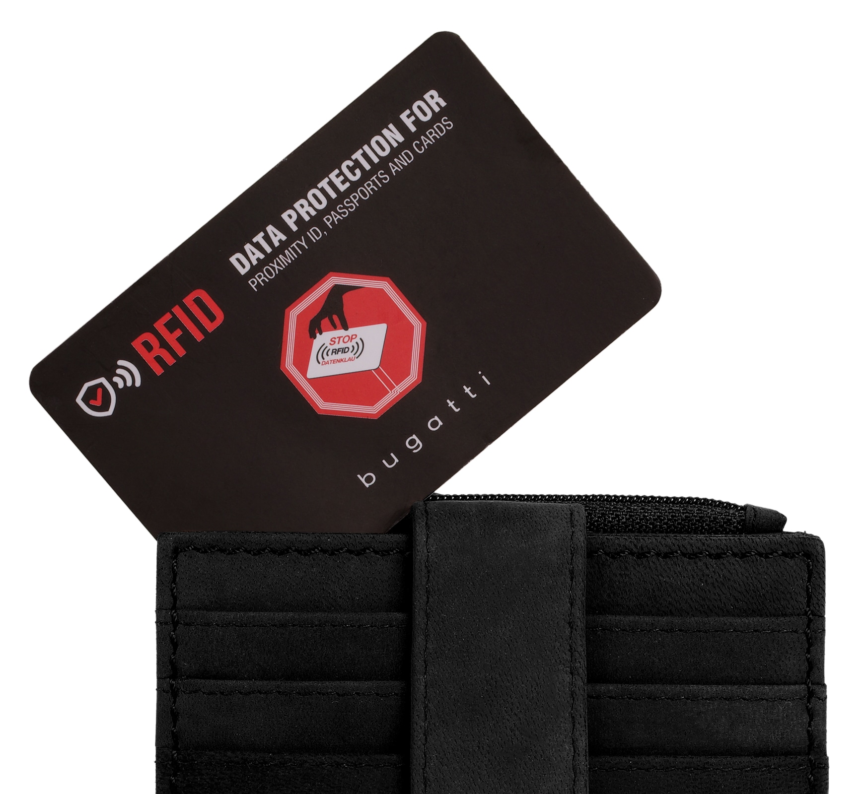 bugatti Geldbörse »LUCA« echt Leder