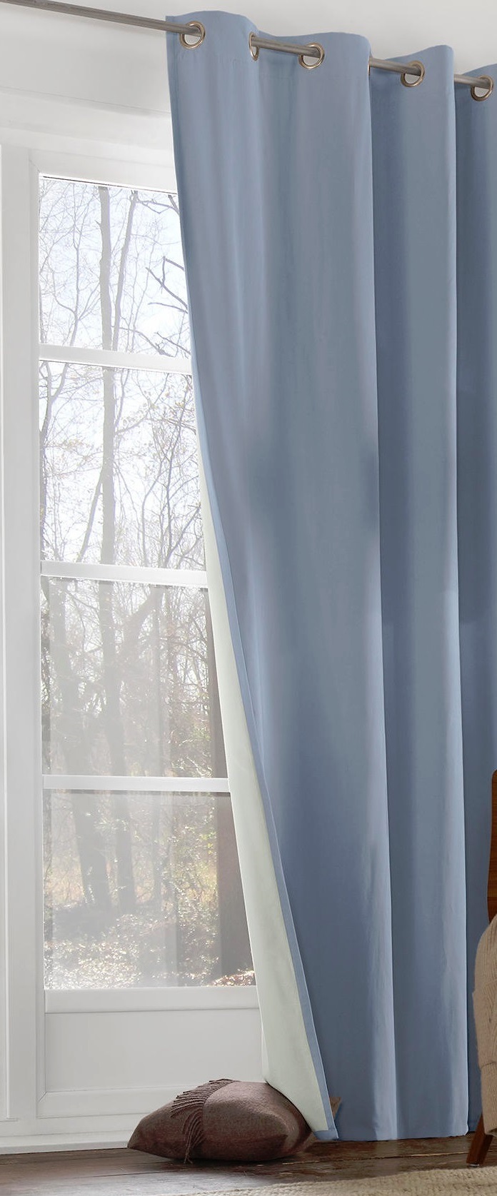 Wirth Vorhang »Neveres« Ösen 1 Stk. tlg.