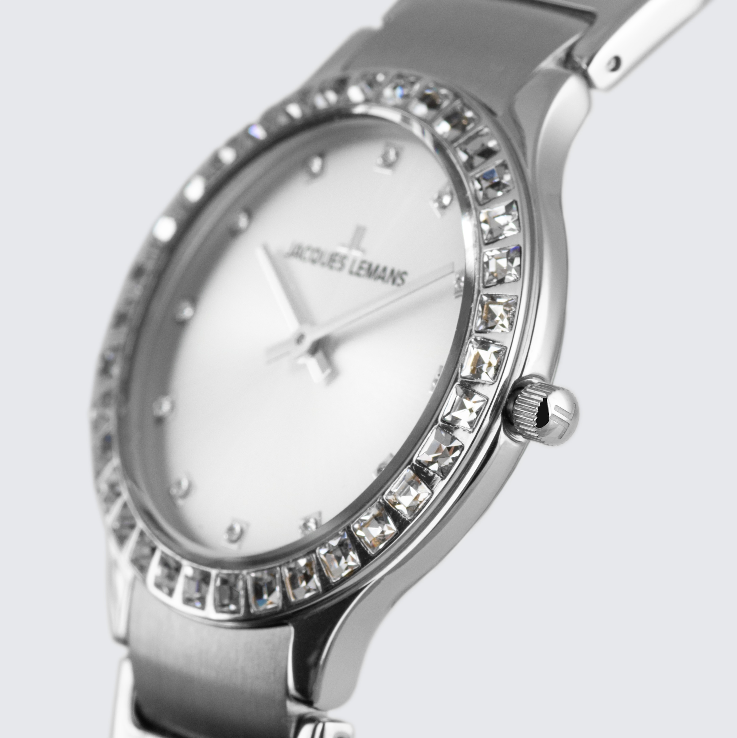 Jacques Lemans Quarzuhr »Milano« Armbanduhr, Damenuhr, Edelstahlarmband, analog