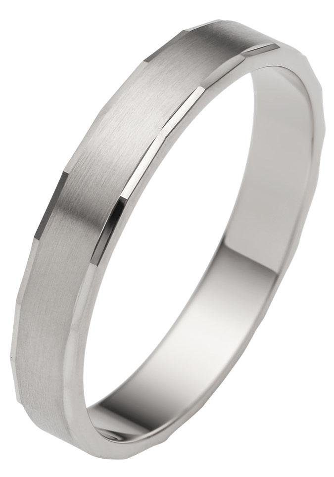 Firetti Trauring »Schmuck Geschenk Gold 375 Hochzeit Ehering "LIEBE"« Made in Germany, wahlweise mit oder ohne Brillant