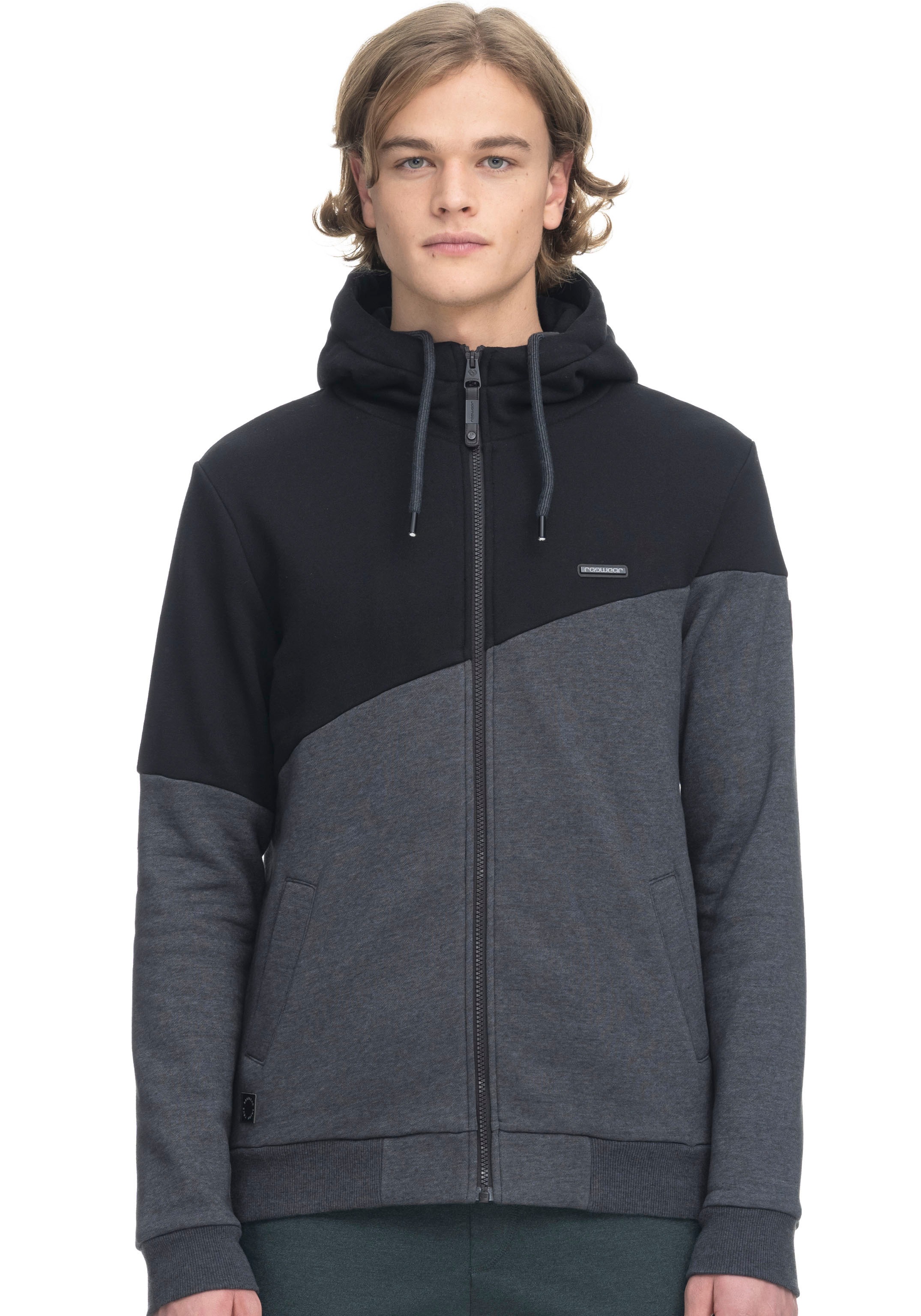 Ragwear Kapuzensweatjacke »WINGS SWEAT«, Color-Blocking kaufen