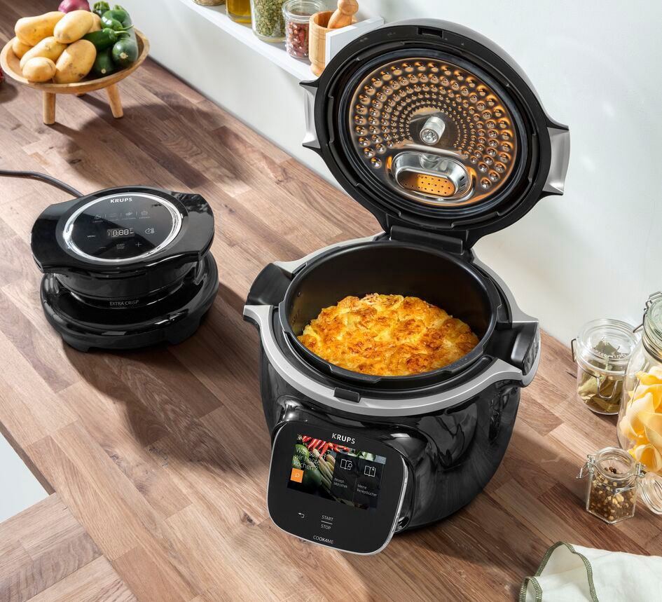 AJ1508« bei Krups Zubehör-Set OTTO bestellen Crisp-Deckel Küchenmaschinen jetzt Extra »Cook4Me