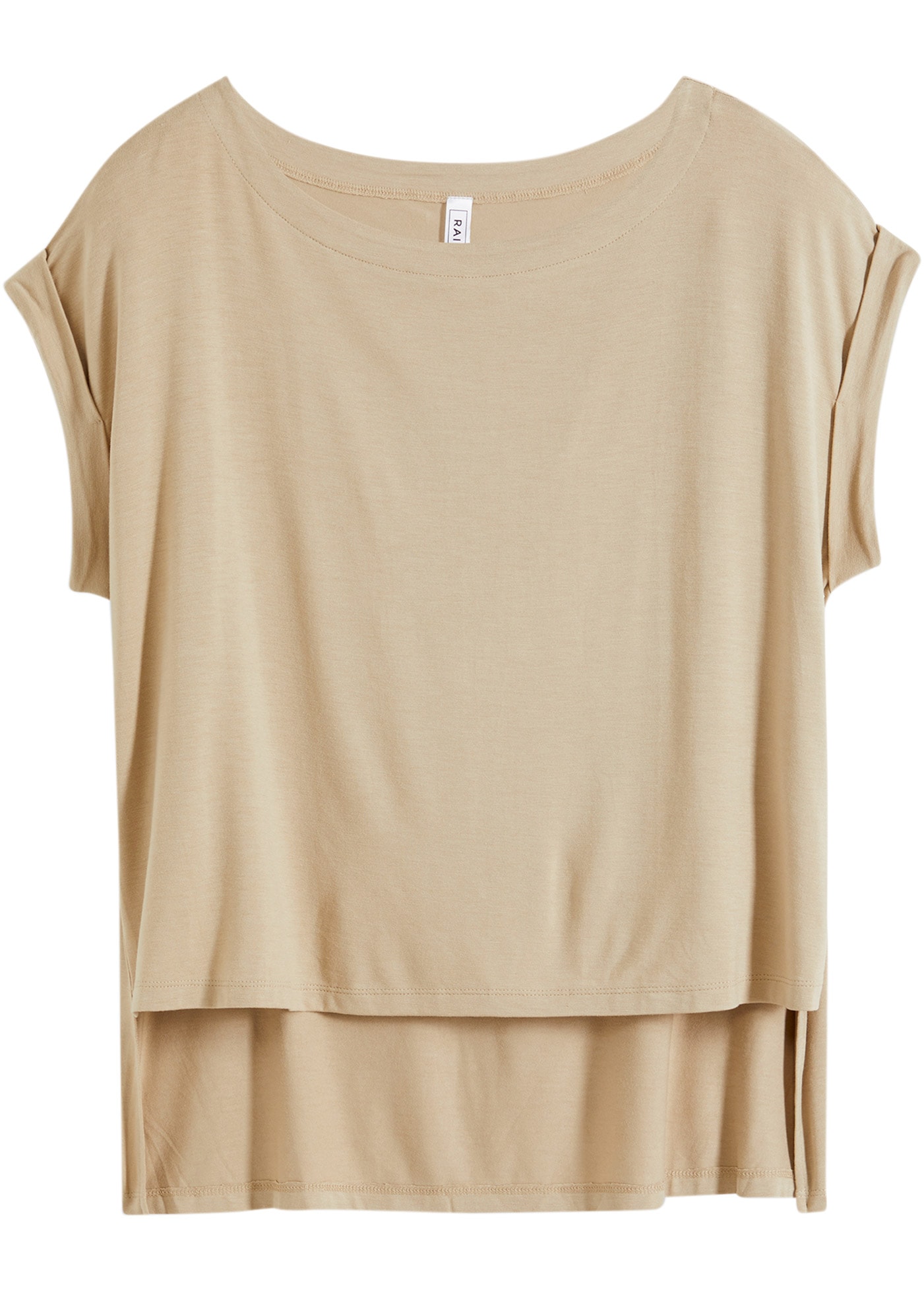 bonprix Oversize-Shirt »Oversize-Shirt aus fließender Viskose« Oversize-Shirt aus fließender Viskose