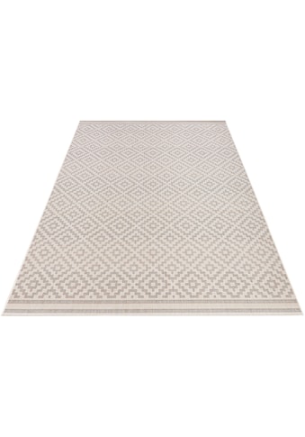 NORTHRUGS Teppich »Raute«, rechteckig, 8 mm Höhe, In-und Outdoor geeignet, Rauten... kaufen