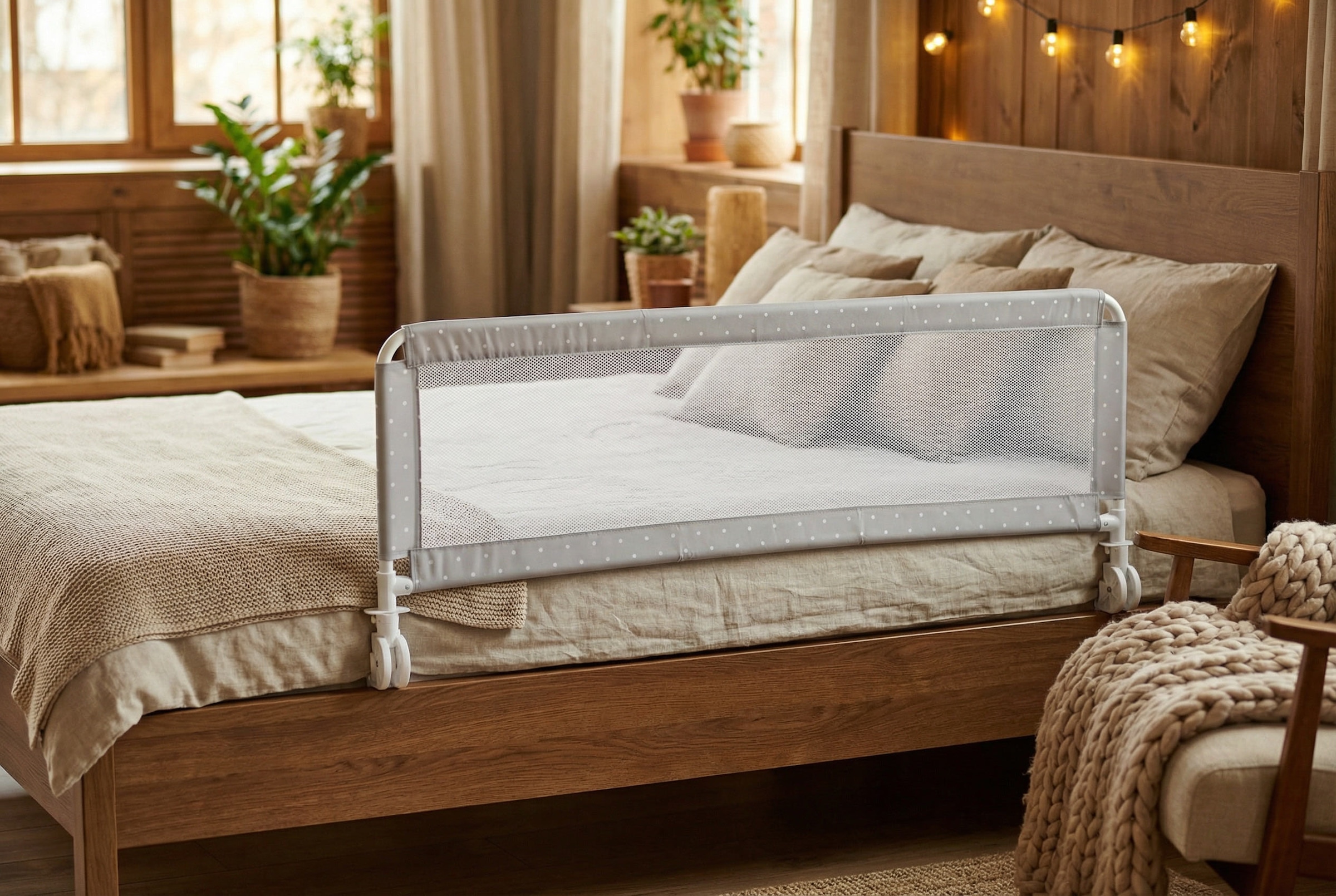 Fillikid Bettschutzgitter »Hugo 135/50 cm« mit Klappfunktion