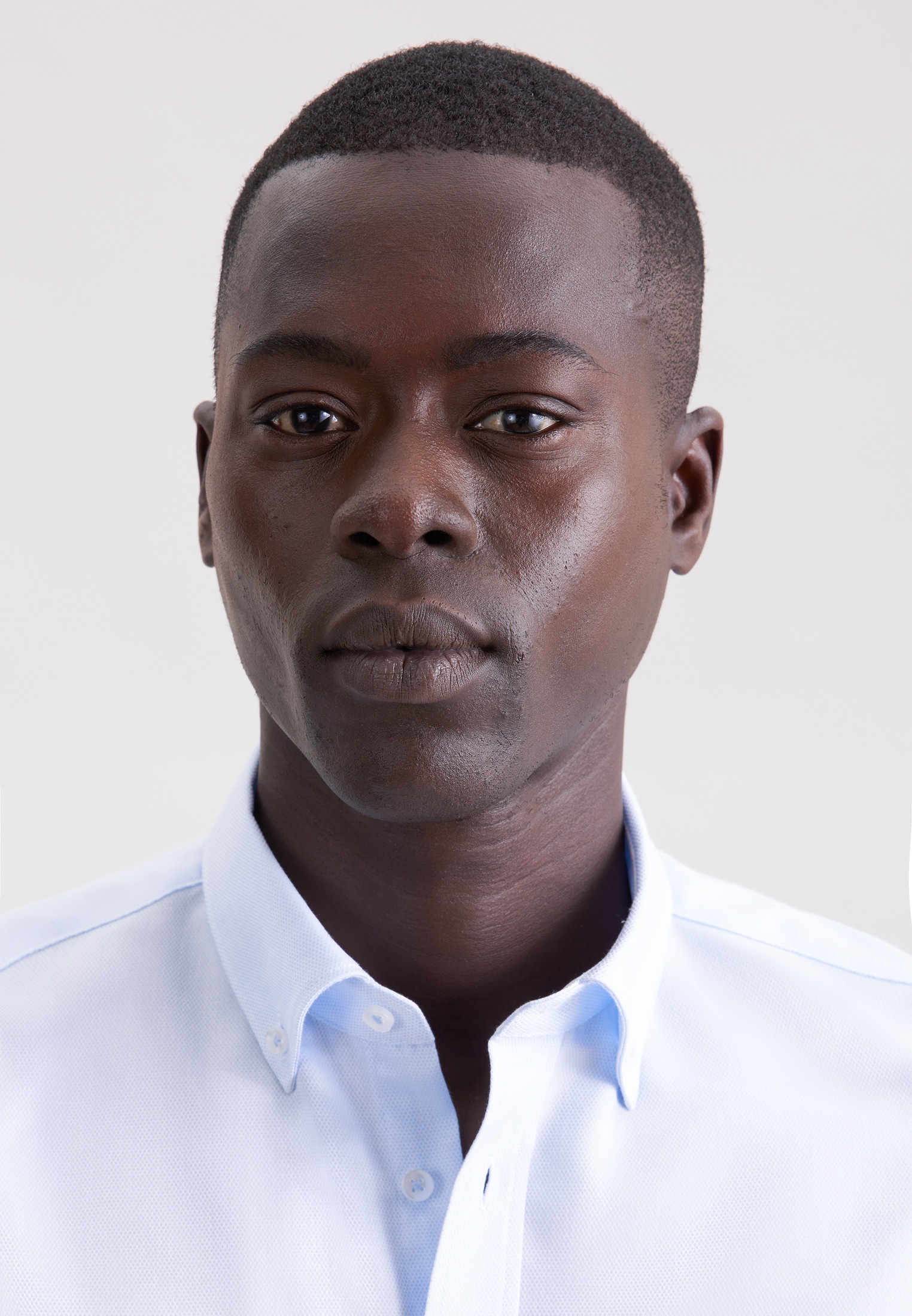 seidensticker Businesshemd »Schwarze Rose« Slim 1/2 Button-Down-Kragen Struktur