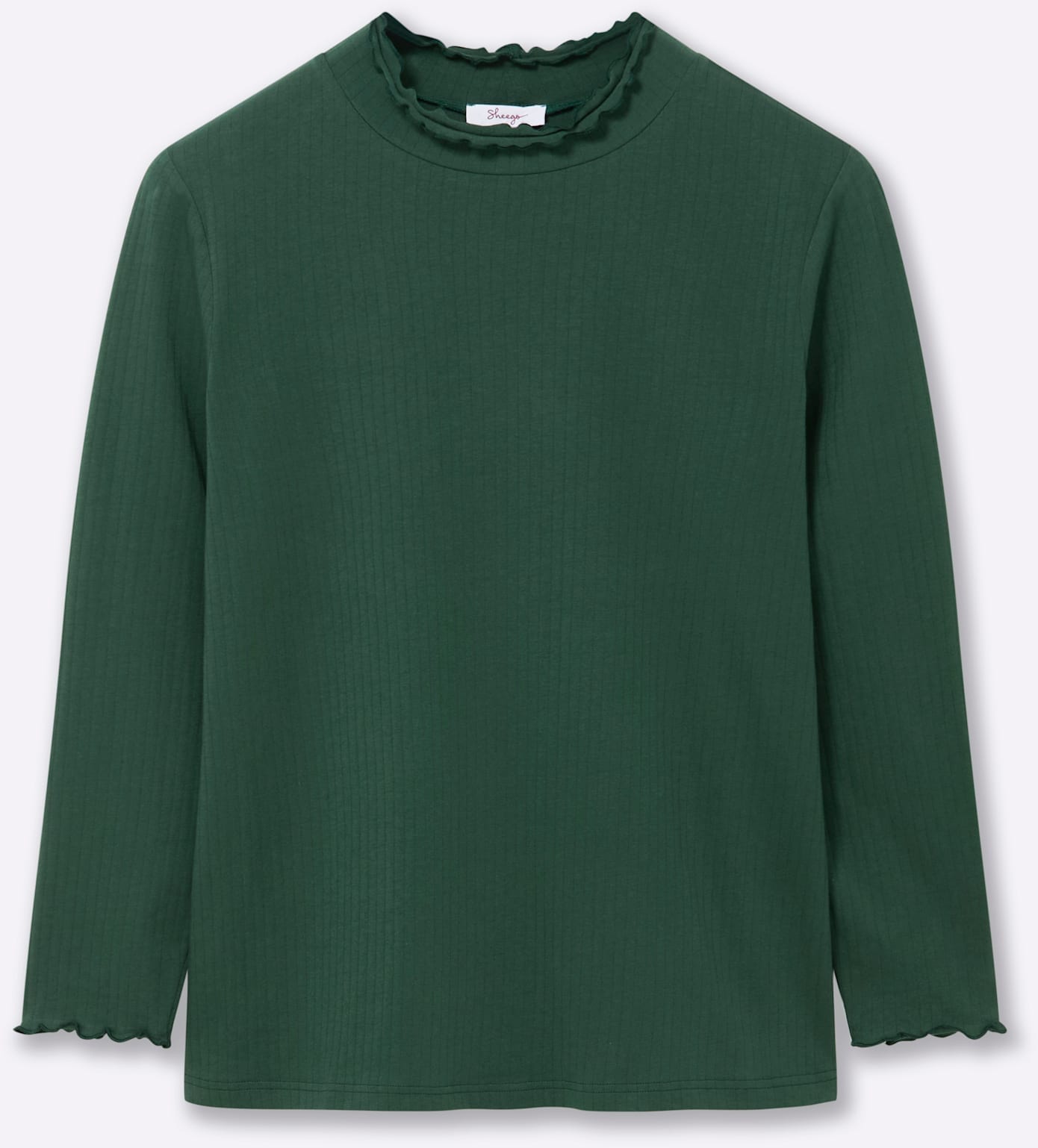 Sheego Stehkragenshirt »Shirtrolli« 1 Stk.