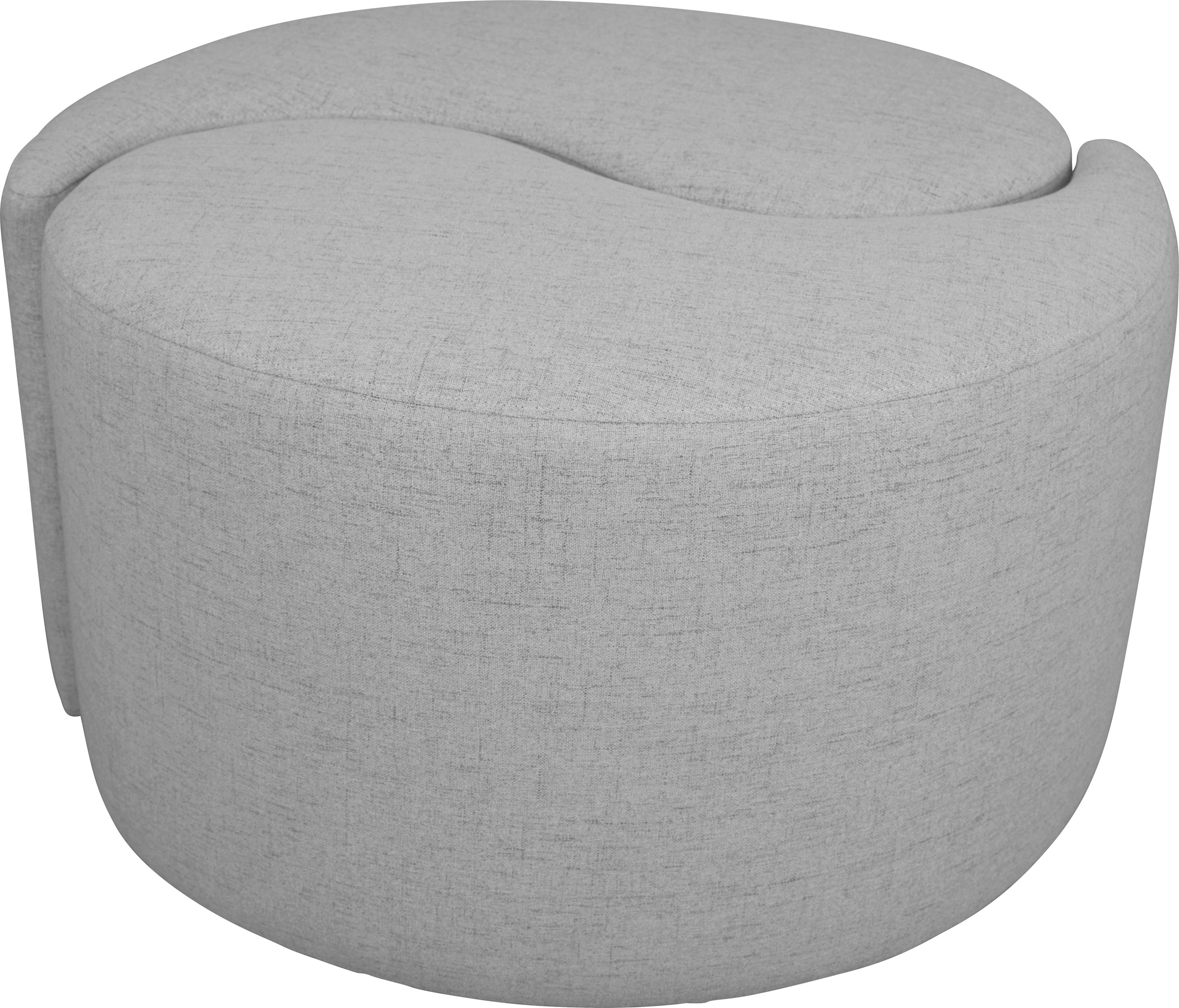Home affaire Polsterhocker »Yin&Yang Durchmesser 82cm«, 2teilig, einzeln stellbar oder Yin-Yang-Optik